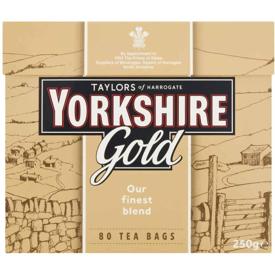 Taylors Of Harrogate Yorkshire Gold, 80 Teabags
