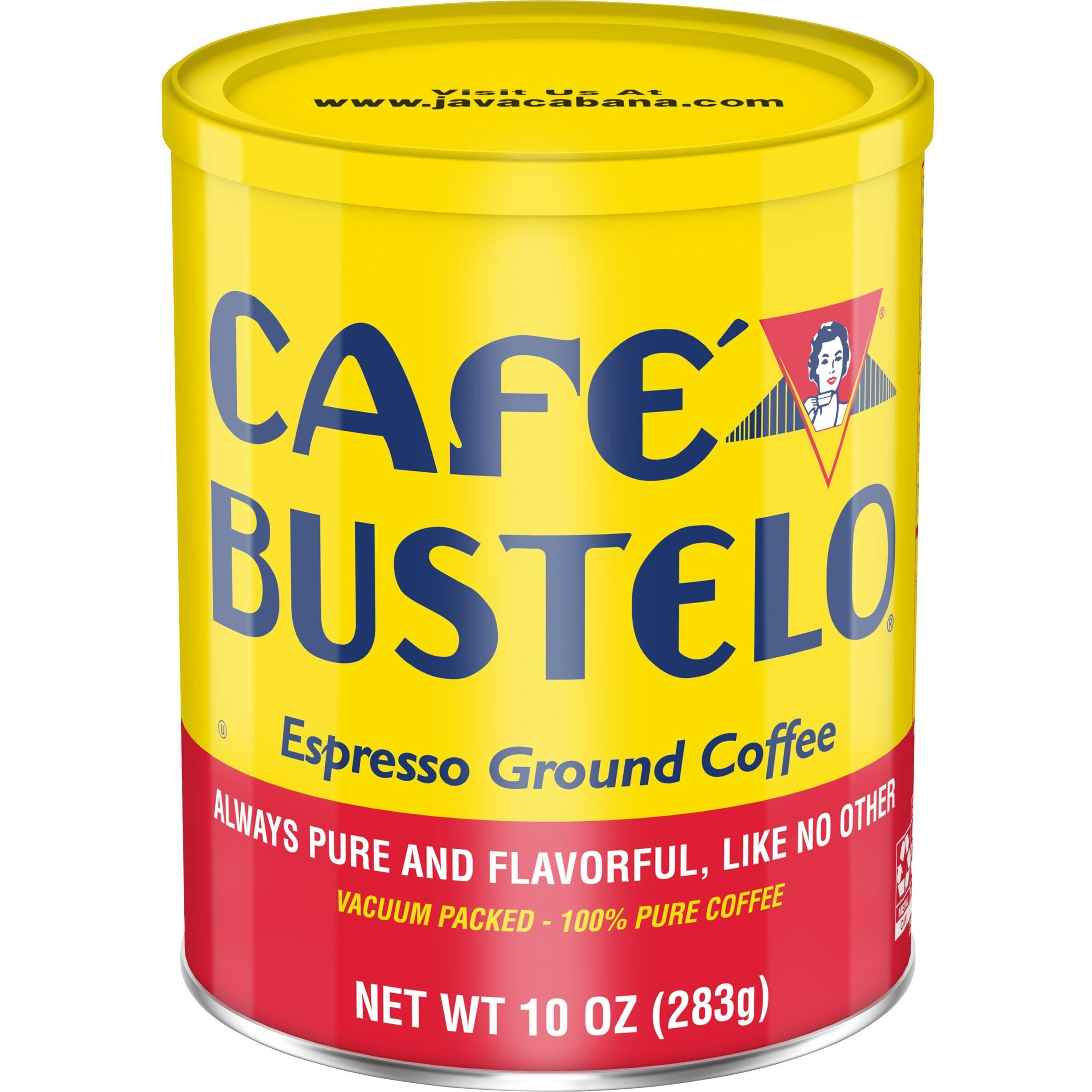 Caf   Bustelo Espresso Dark Roast Ground Coffee, 10 Ounces
