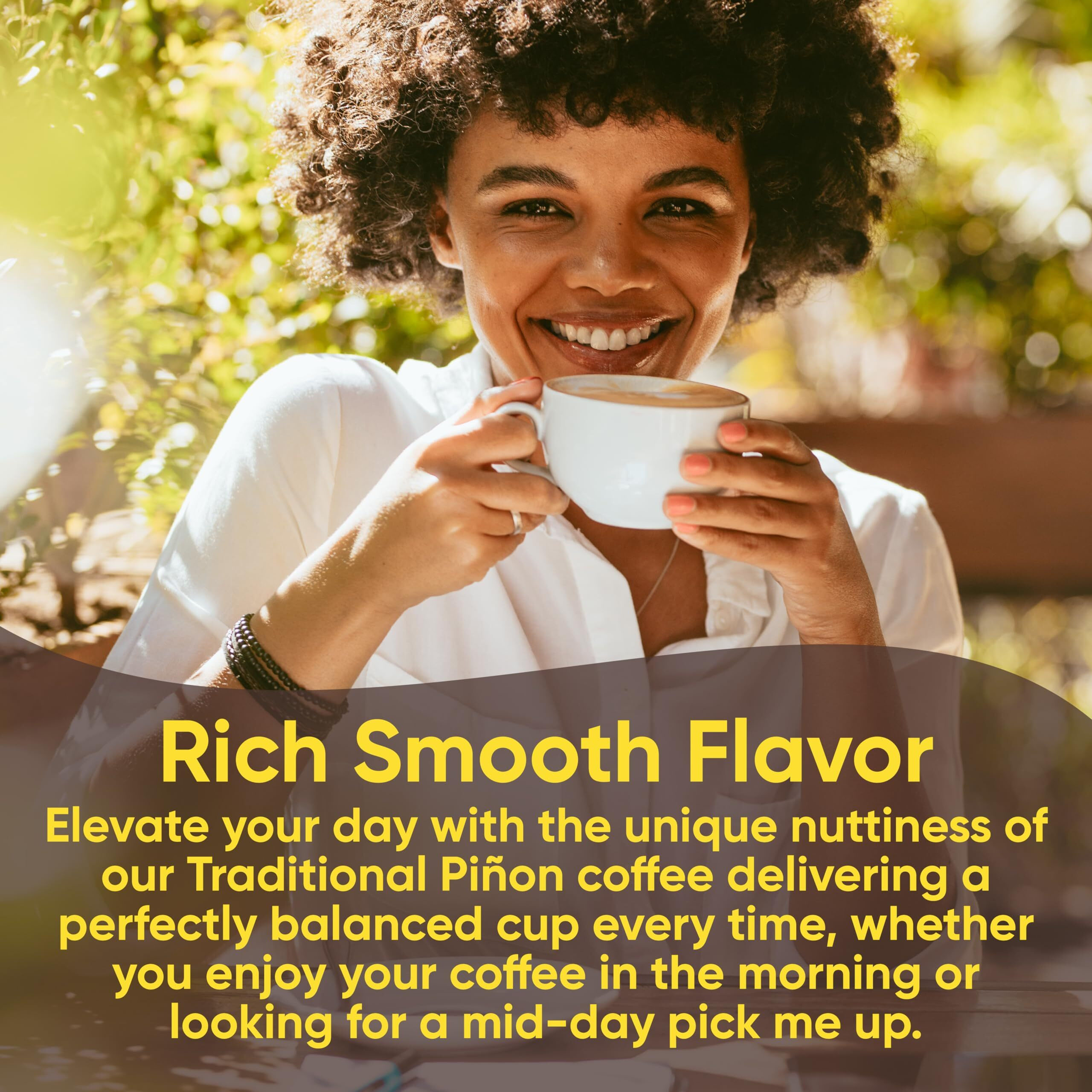 New Mexico Pion Coffee Naturally Flavored Coffee (Traditional Pion Whole Bean, 2 Pound)