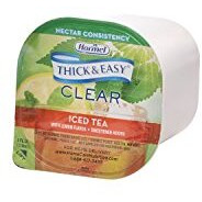 Thick & Easy Clear Thickened Iced Tea, Nectar Consistency, 4 Fl Oz (Pack Of 24)