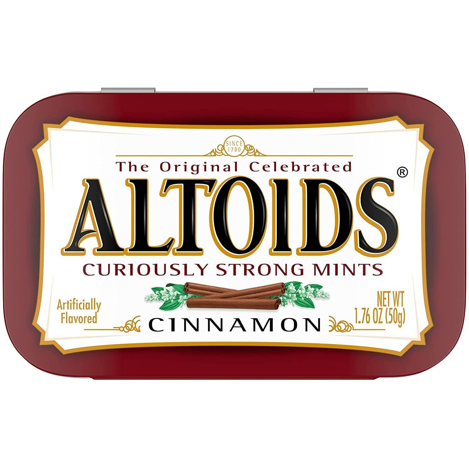 Altoids Cinnamon Mints Single Pack, 1.76 Ounce