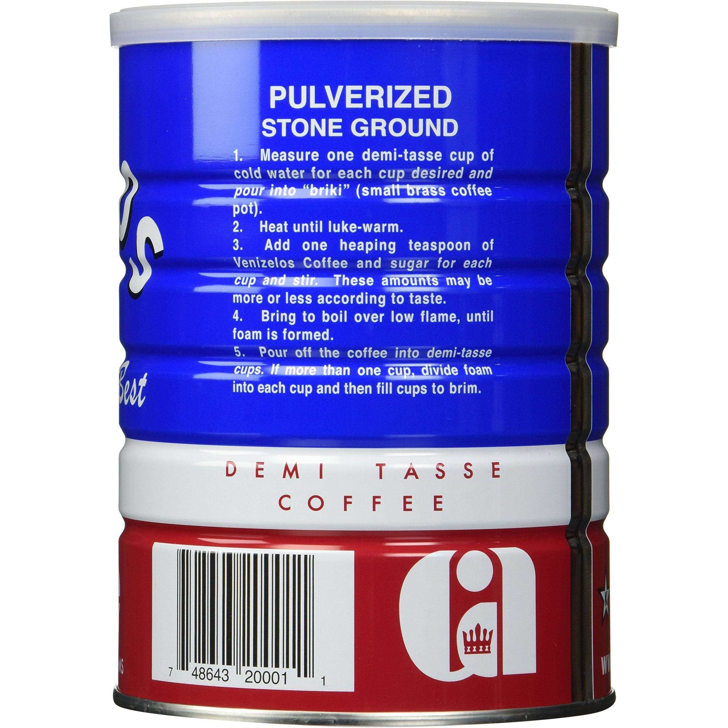 Venizelos Greek Style Ground Coffee, 454G