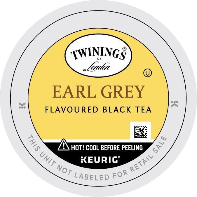 Twinings Earl Grey Tea Keurig K-Cups, 96 Count