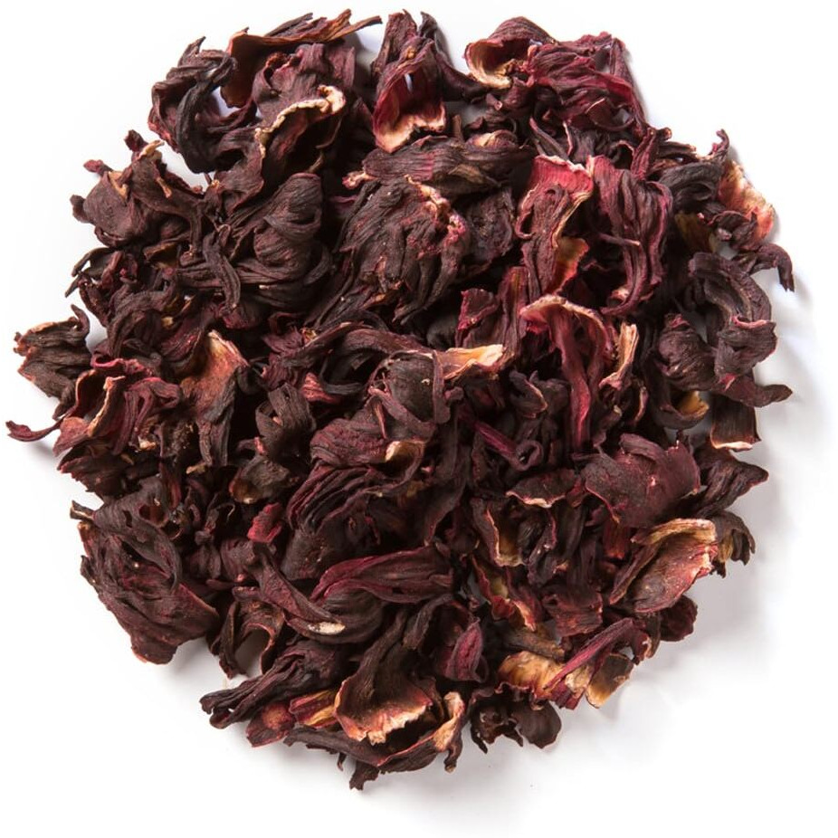 Davidson's Tea Bulk, Herb Pure Org Hibiscus Flowers, 16-Ounce Bag