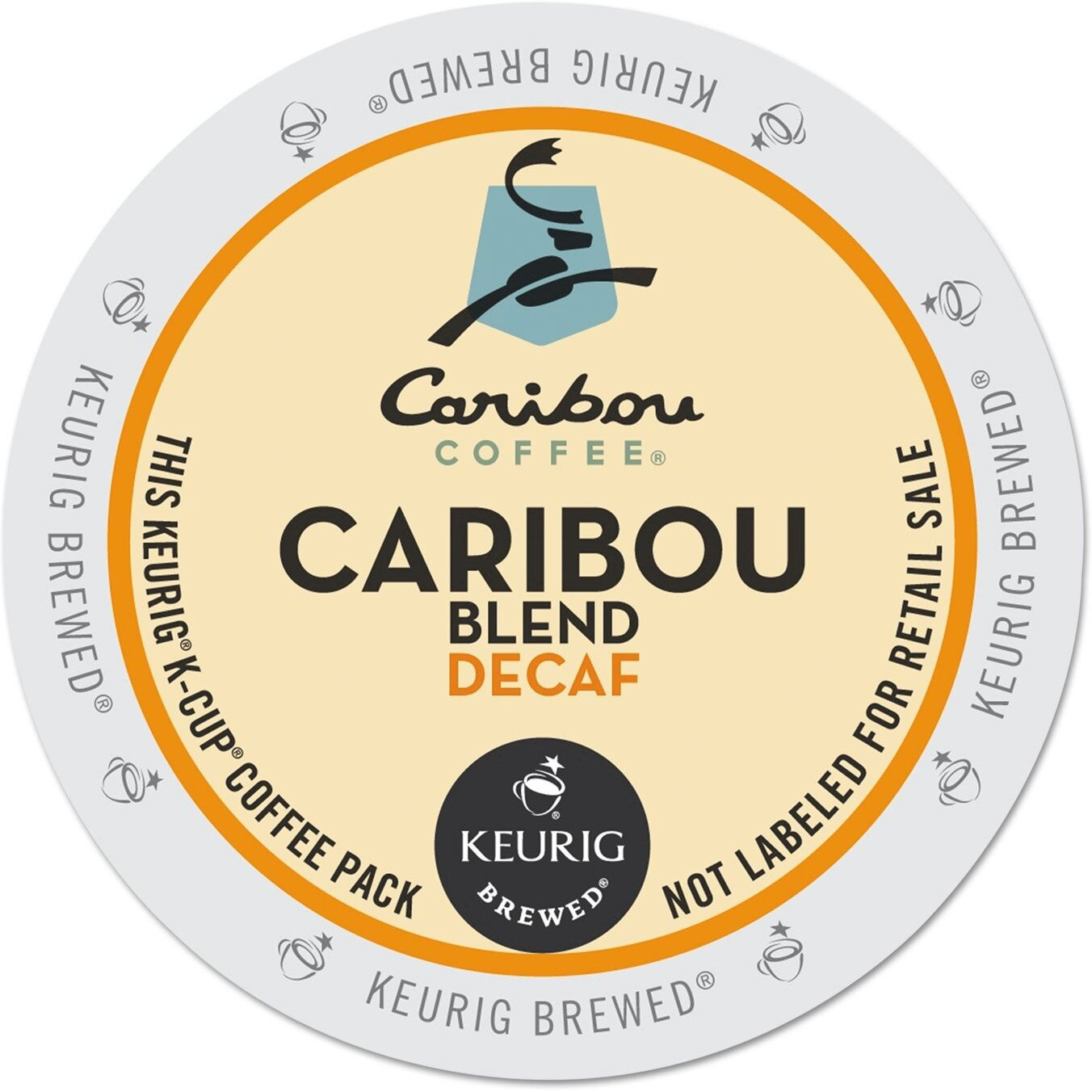Caribou Coffee Decaf Blend K-Cup, 24 Count (Pack Of 1)