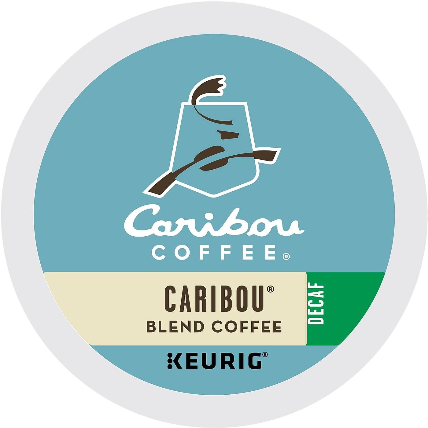 Caribou Coffee Decaf Blend K-Cup, 24 Count (Pack Of 1)