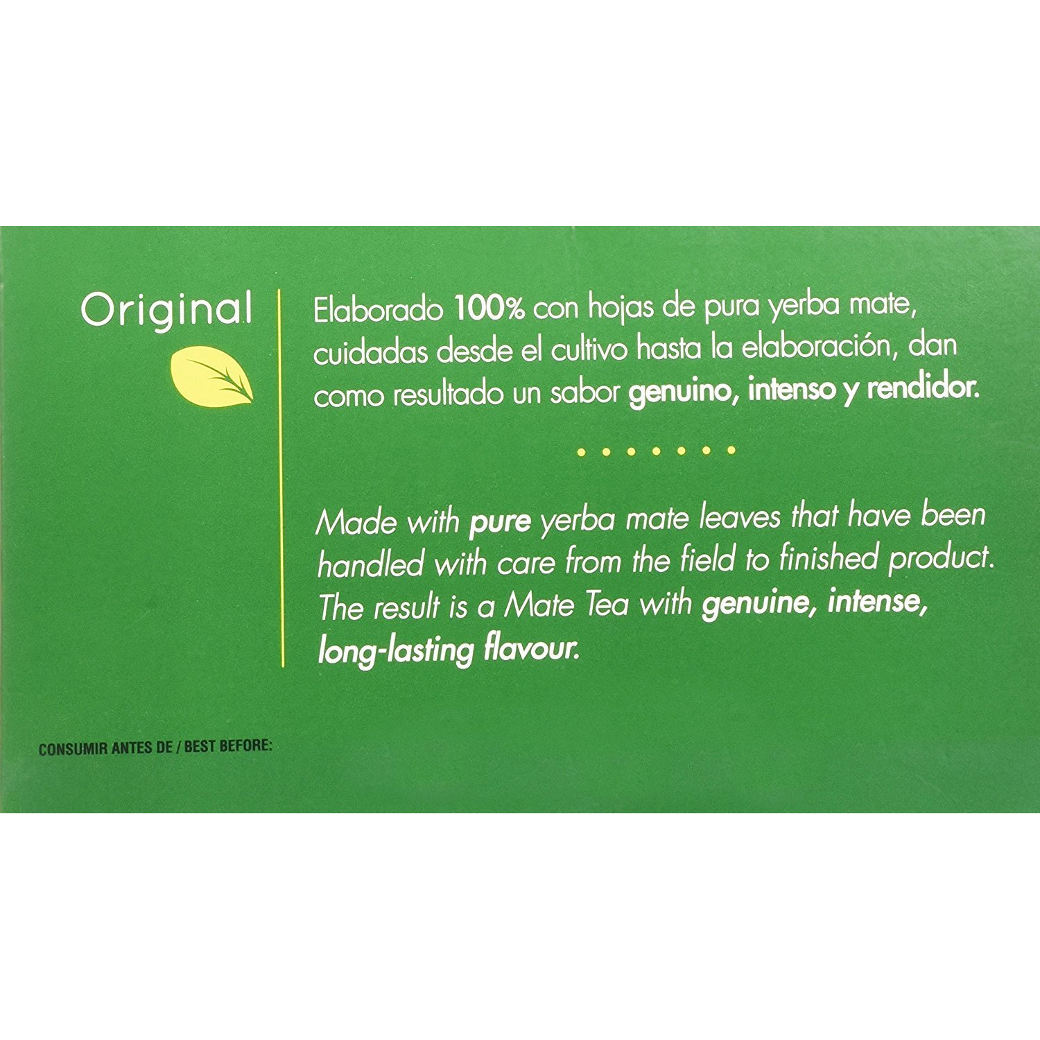 Taragui Yerba Mate - 40 Tea Bags - Yerba Mate En Saquitos