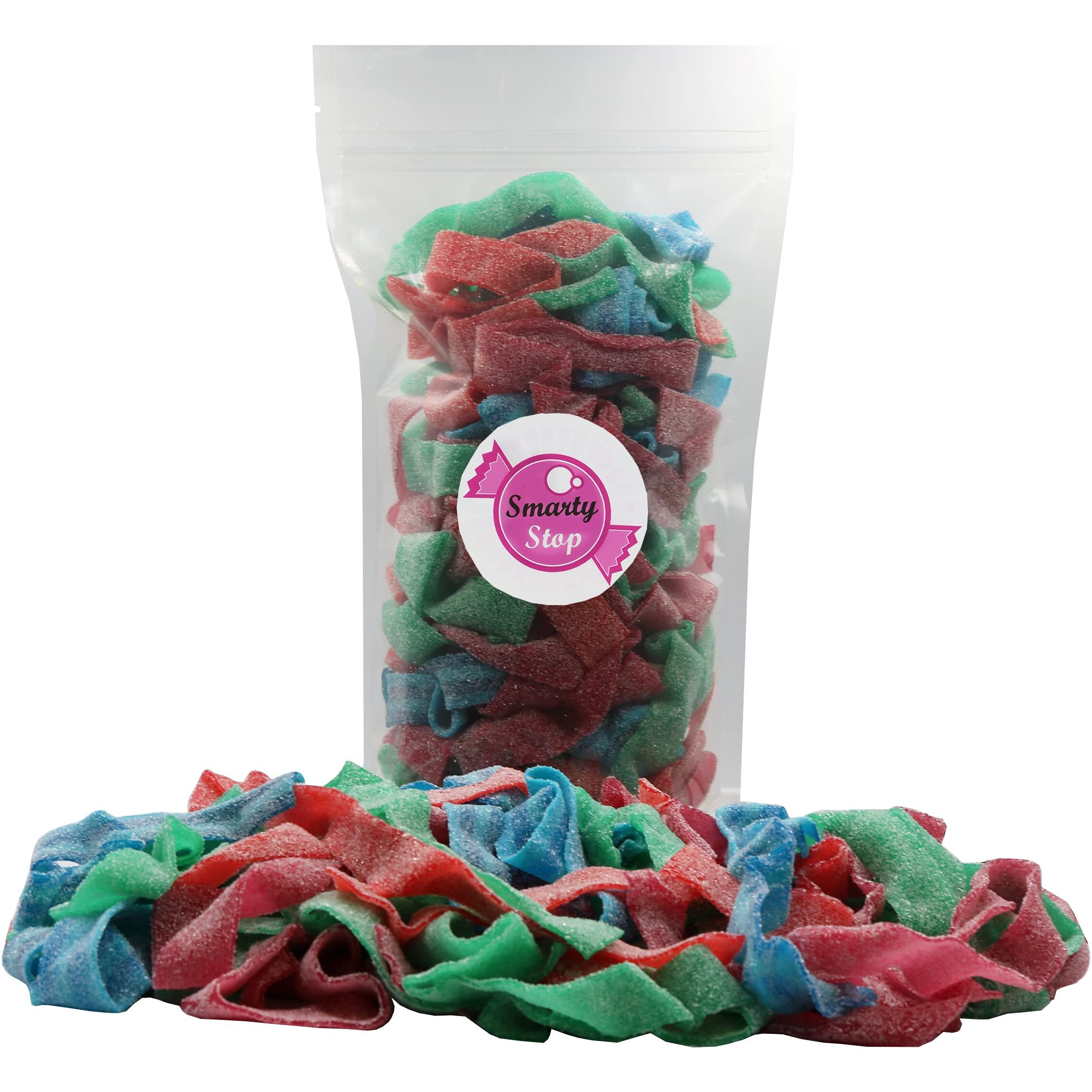 Smarty Stop All Flavor Sour Candy Belts (Sour Assorted, 1 Pound (Pack Of 1))