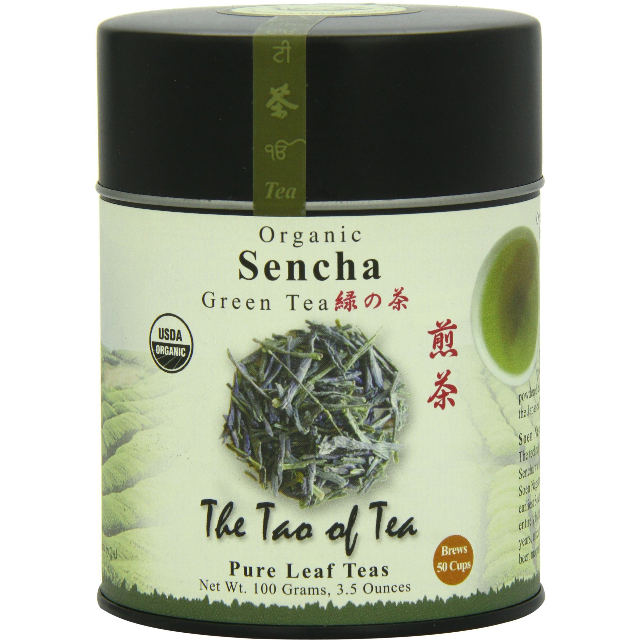 The Tao Of Tea, Sencha Green Tea, Loose Leaf, 3.5 Ounce Tin