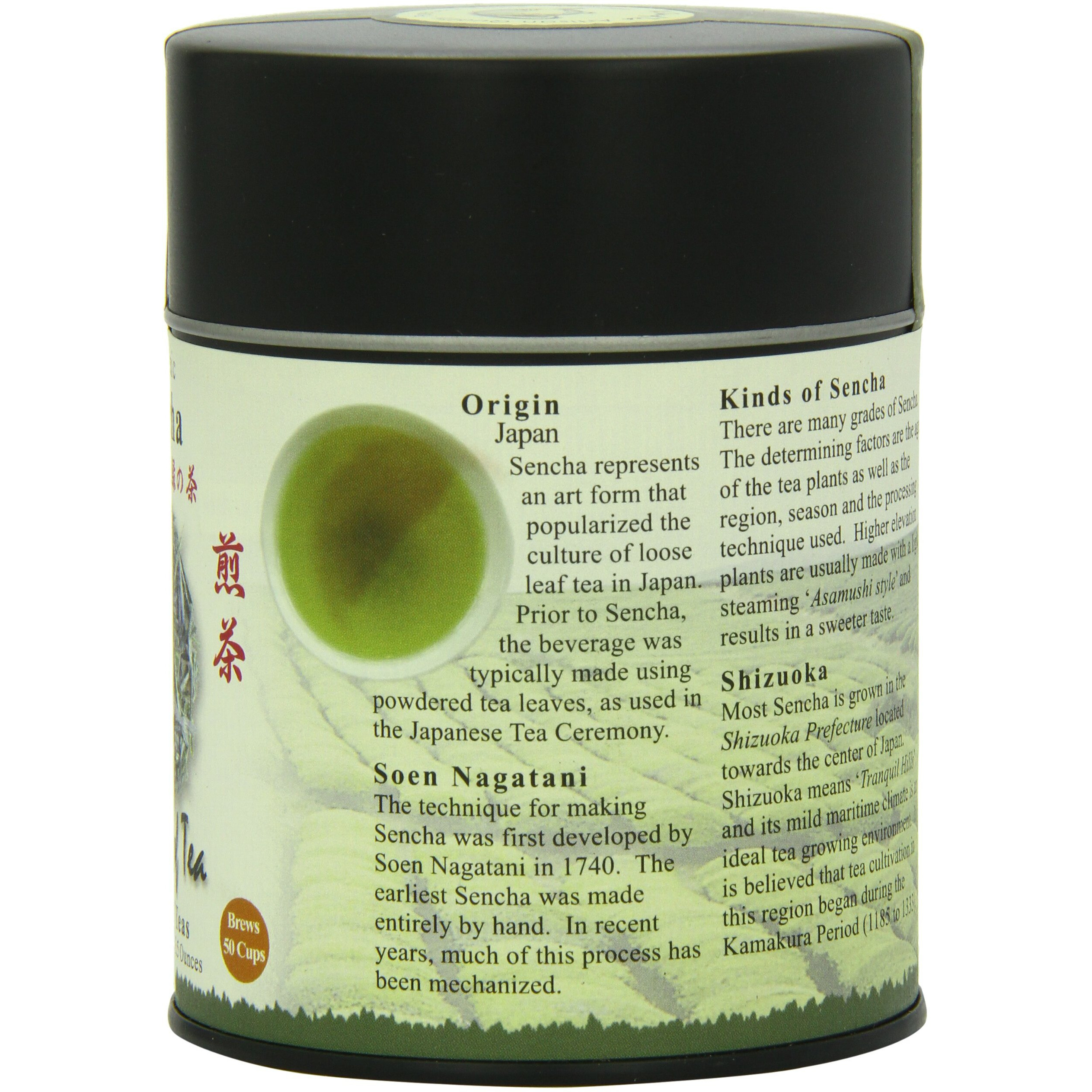 The Tao Of Tea, Sencha Green Tea, Loose Leaf, 3.5 Ounce Tin