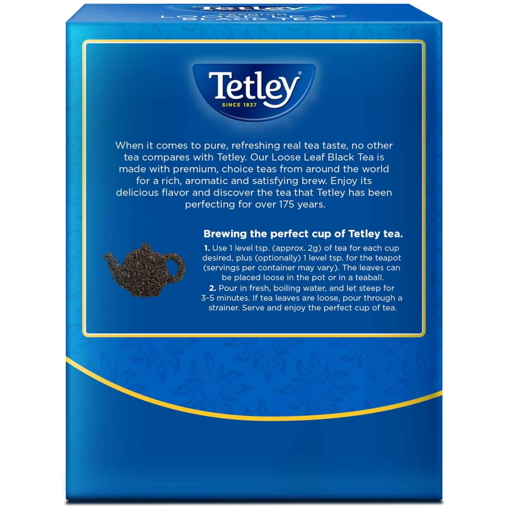 Tetley Premium Loose Leaf Tea, 15.87 Oz