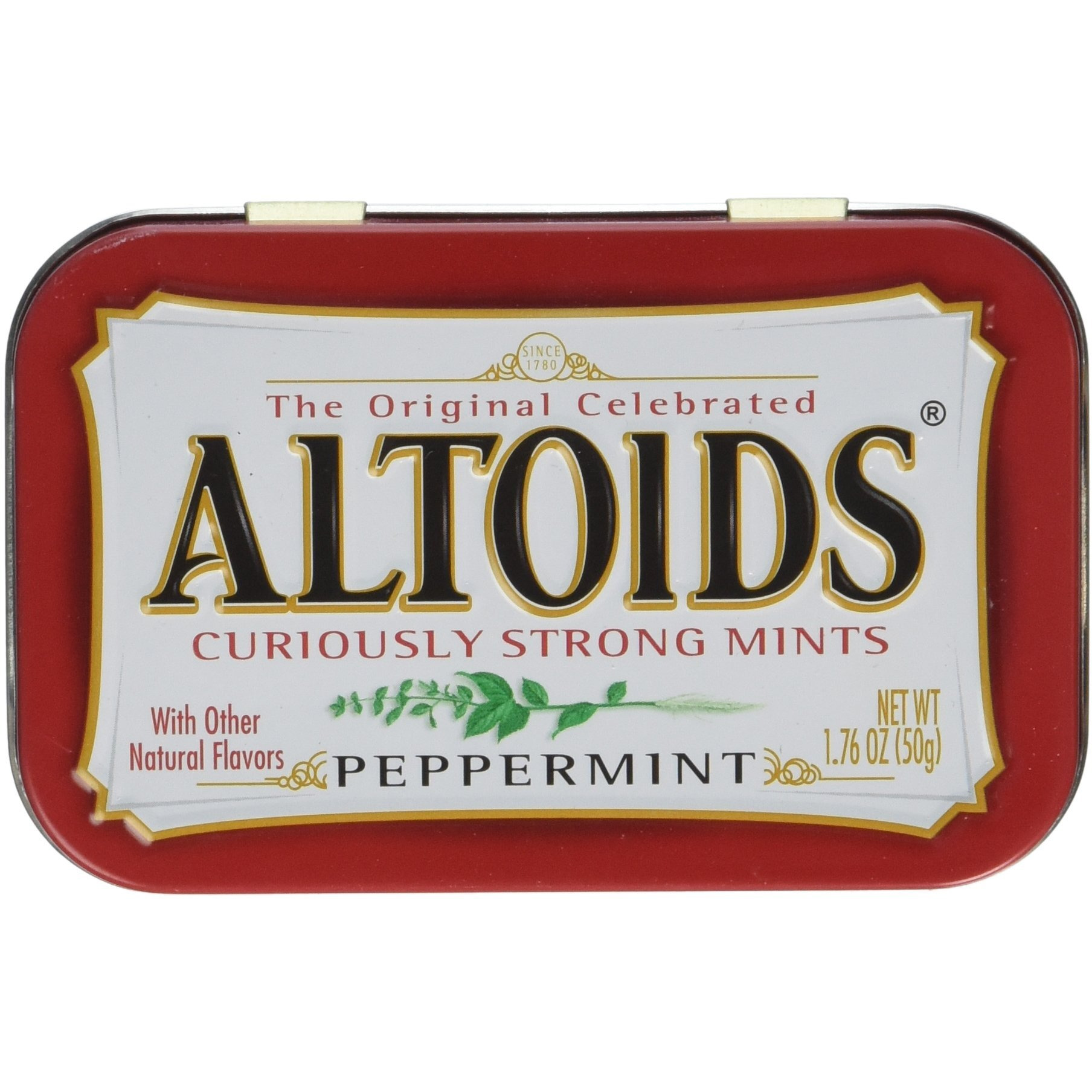 Altoids Peppermint Mints - 1.76 Ounce (Pack Of 6)