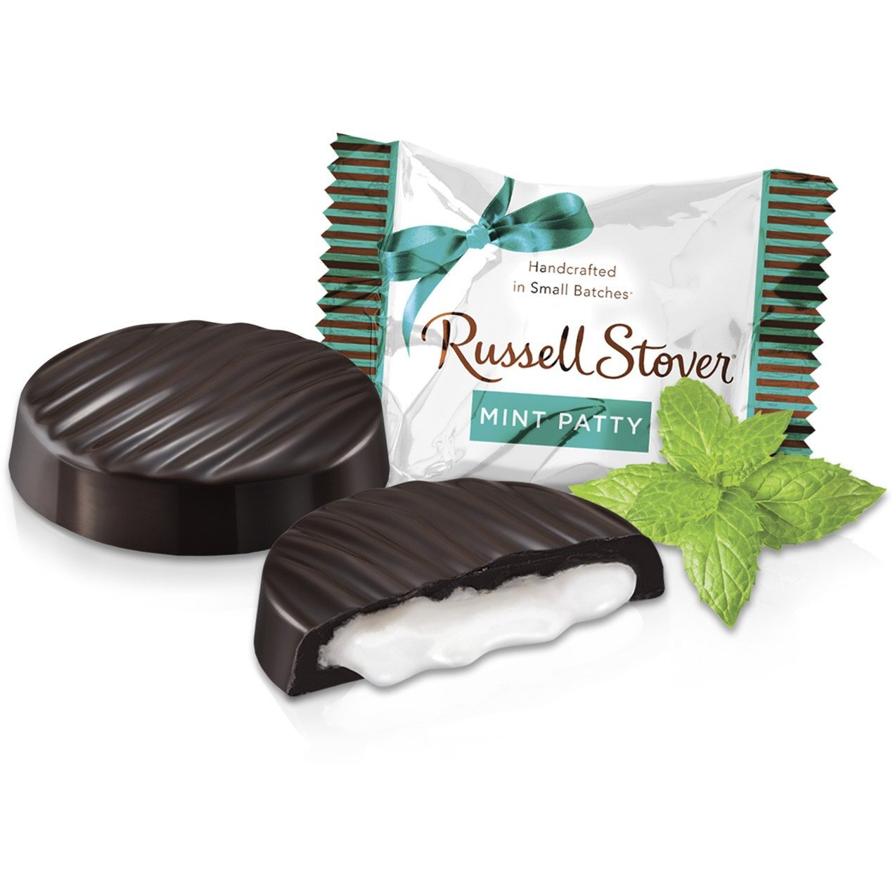 Russell Stover Mint Patty Mini Gusset Bag, 6 Ounce Bag