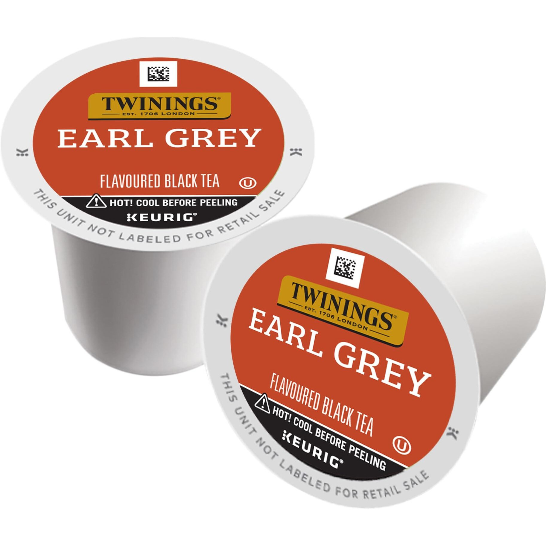 Twinings Earl Grey Black Tea K-Cup Pods For Keurig, 24 Count (Pack Of 2), Flavoured With Citrus And Bergamot, Caffeinated, Enjoy Hot Or Iced