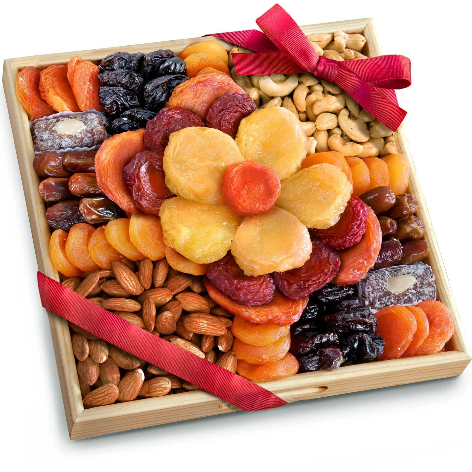 A Gift Inside Flora Dried Fruit And Nut Tray