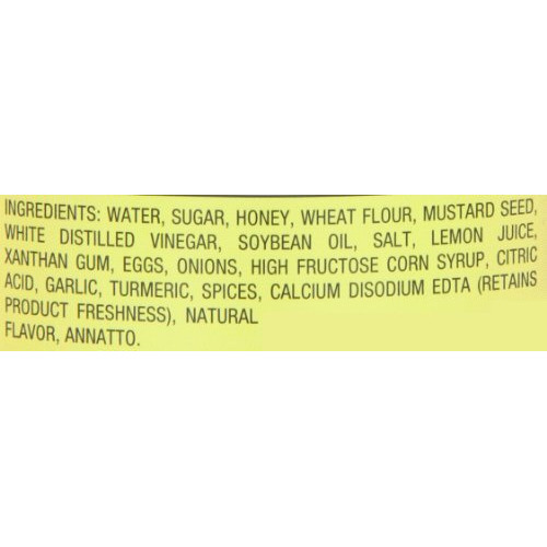 Beaver Sweet Honey Mustard, 13 Ounce Squeeze Bottle (Pack Of 6)