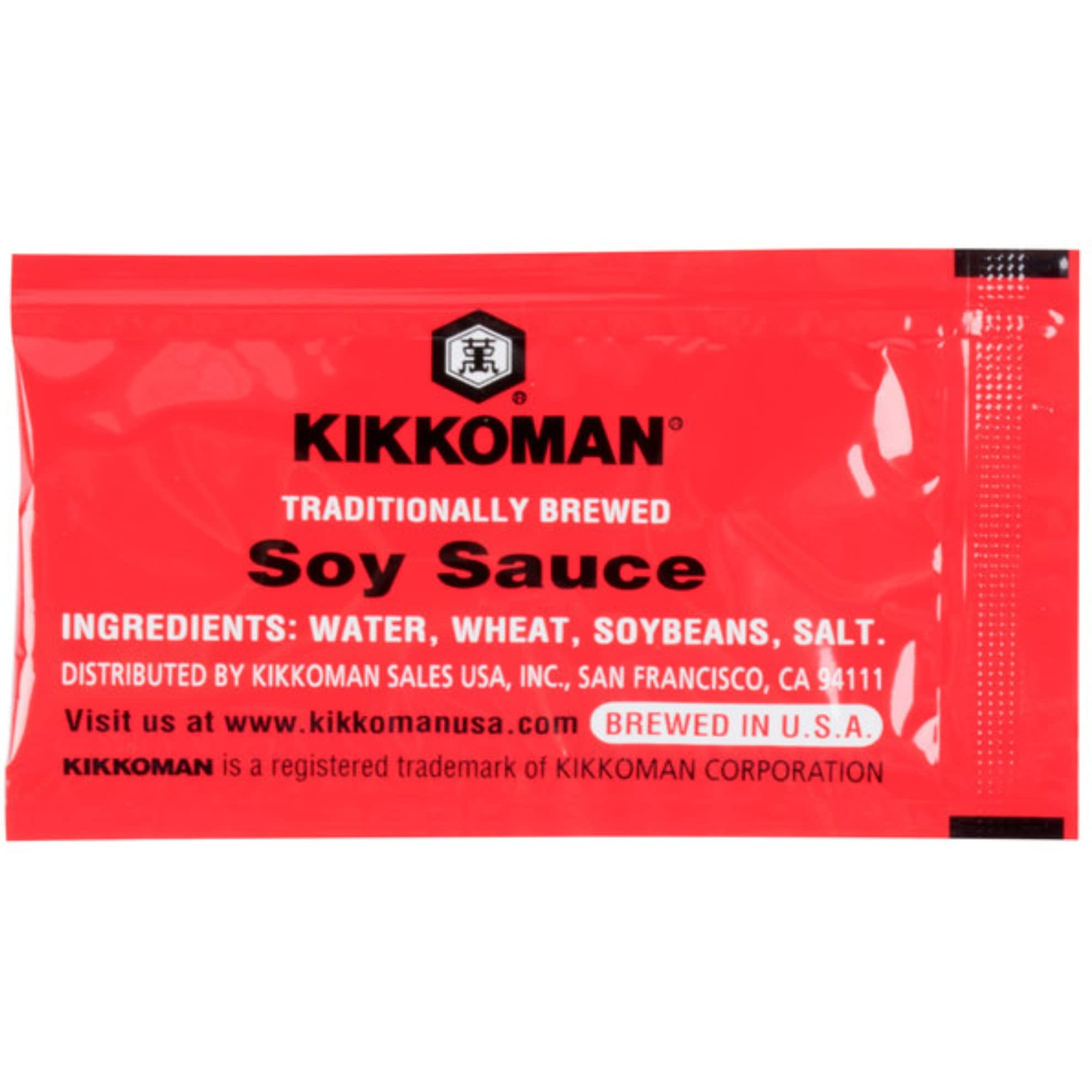 Kikkoman Soy Sauce Packets, Traditionally Brewed, 40-Count