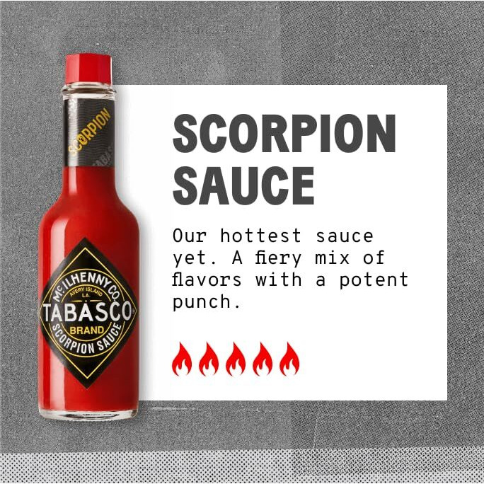 Tabasco Scorpion Hot Sauce (5 Ounce)