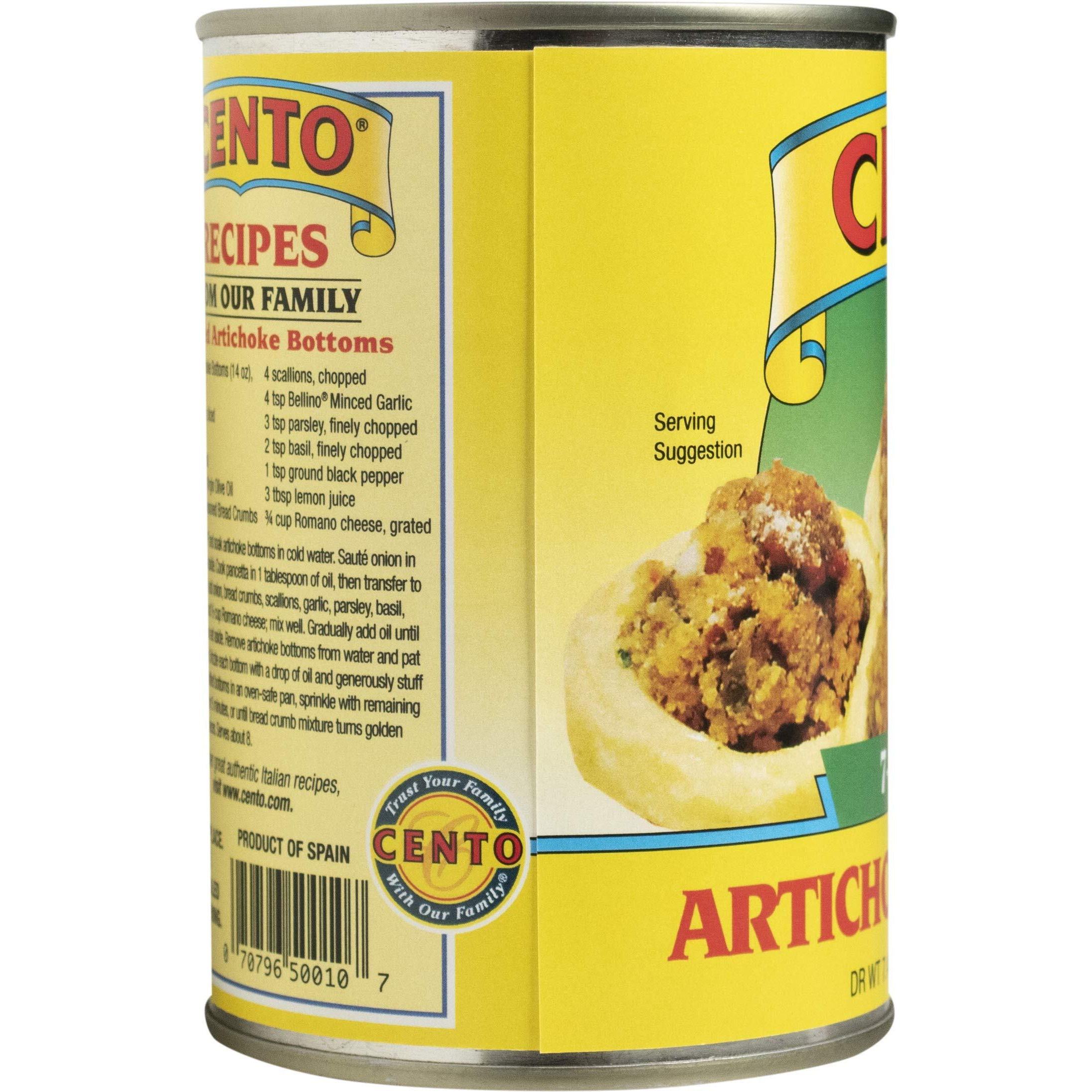 Cento Artichoke Bottoms, 14-Ounce Cans (Pack Of 12)
