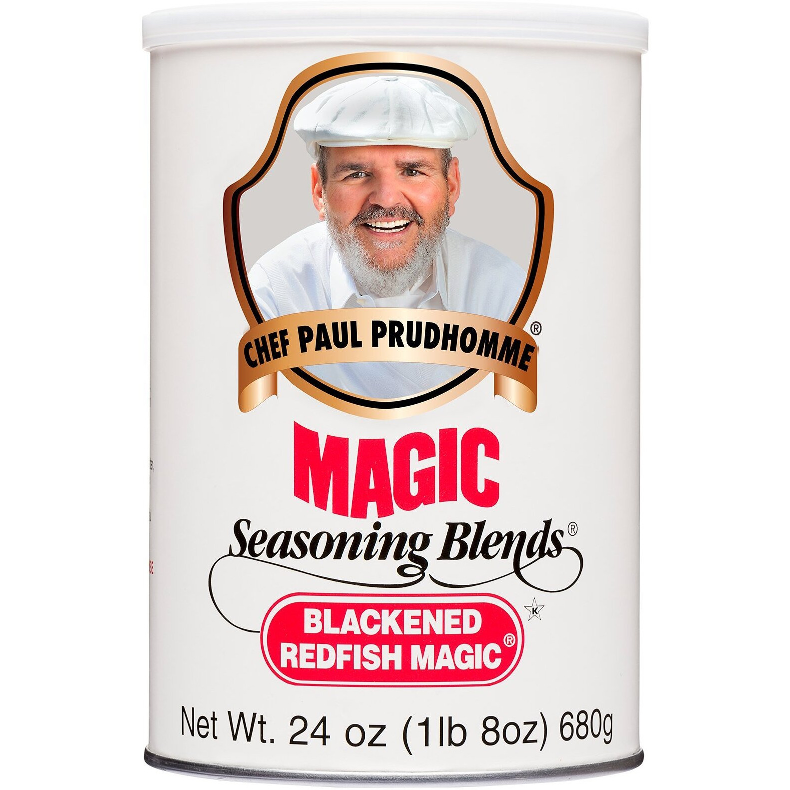 Chef Paul Blackened Redfish Magic Seasoning, 24 Ounces, Packaging May Vary