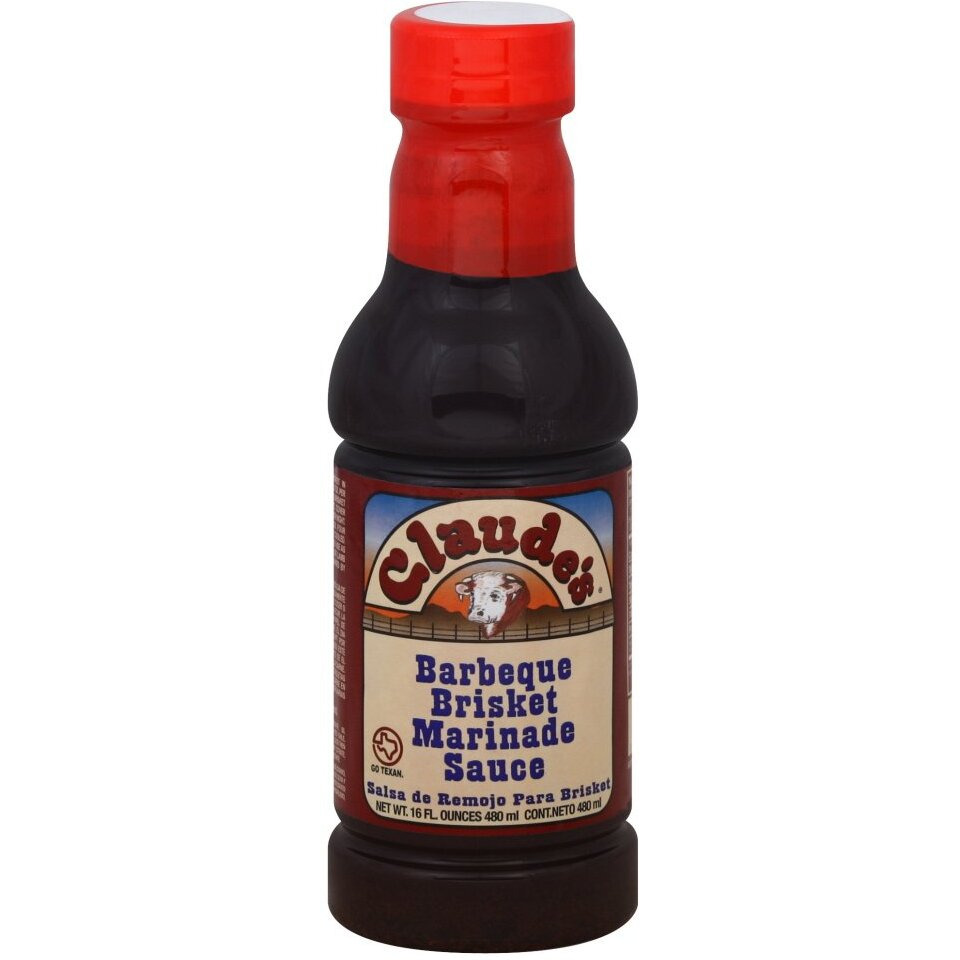 Claude's Bbq Brisket Marinade Sauce- 16 Fl Oz (Pack Of 2)