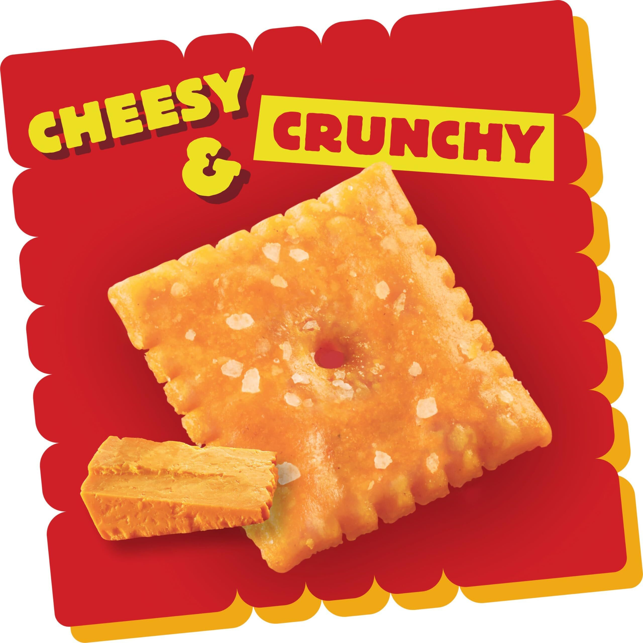 Cheez-It Baked Snack Cheese Crackers, Original, 13.3Oz Bulk (6 Count)
