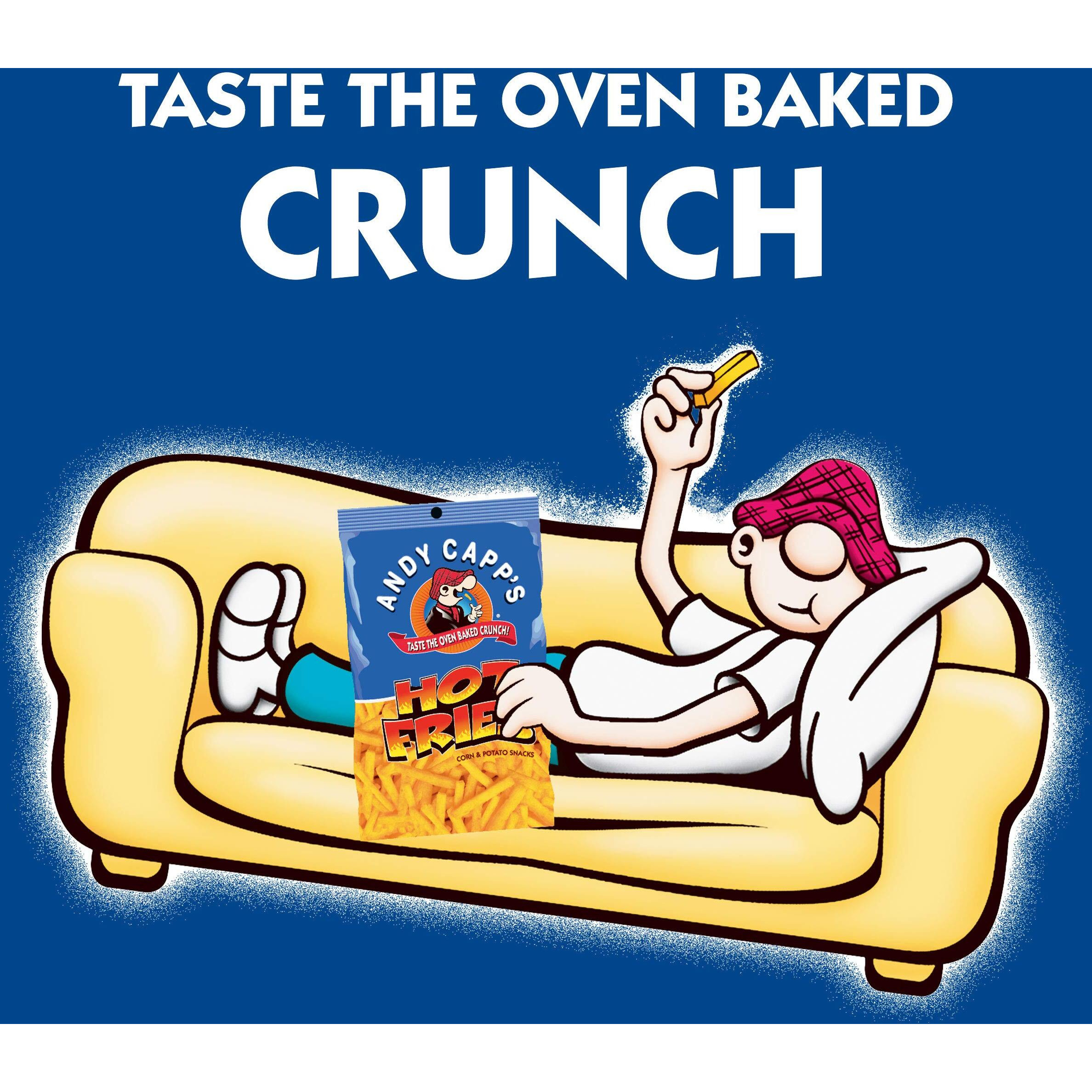 Andy Capp's Hot Fries, 0.85 Oz, 72 Pack