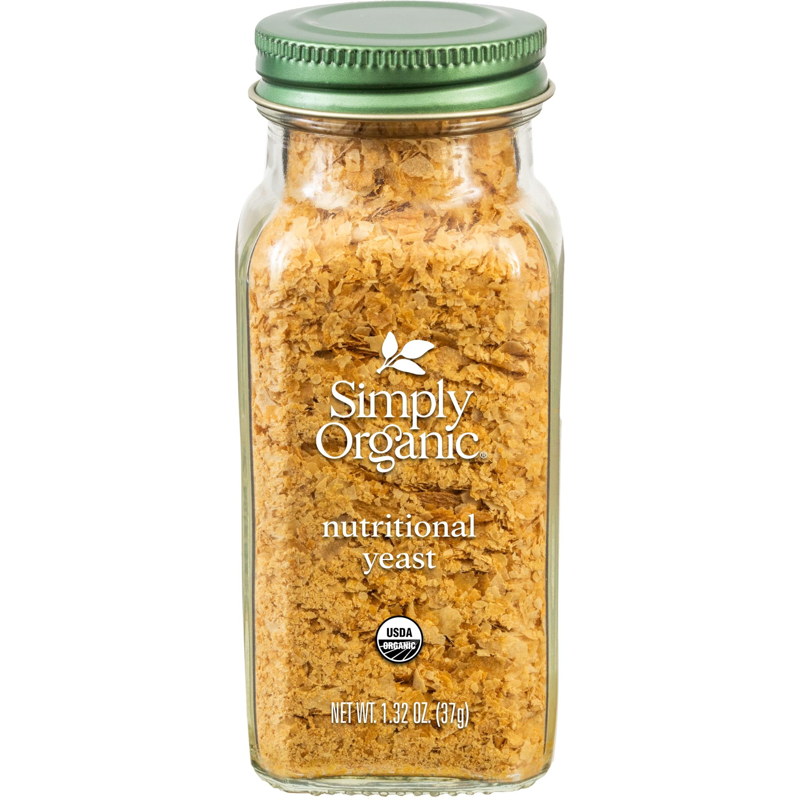 Simply Organic Nutritional Yeast, 1.32Oz