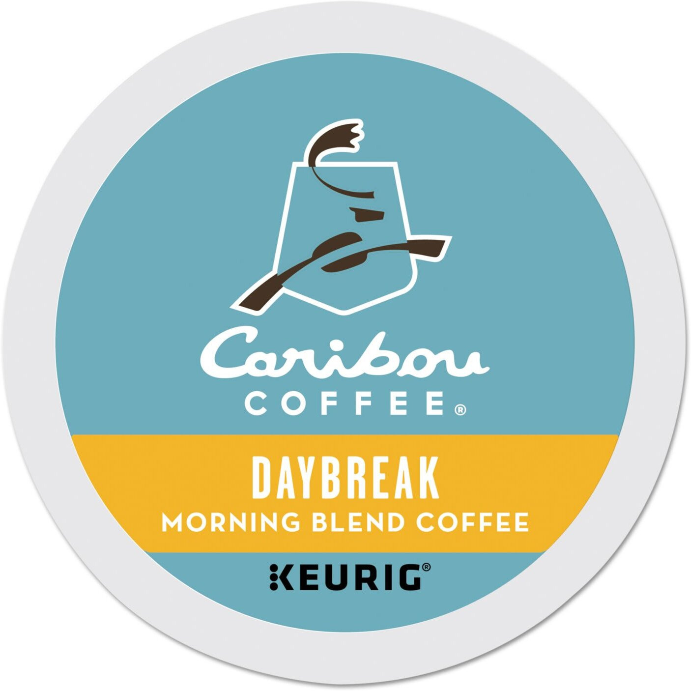 Caribou Coffee Daybreak Morning Blend, K-Cups For Keurig Brewers, 24 Count (Pack Of 4)