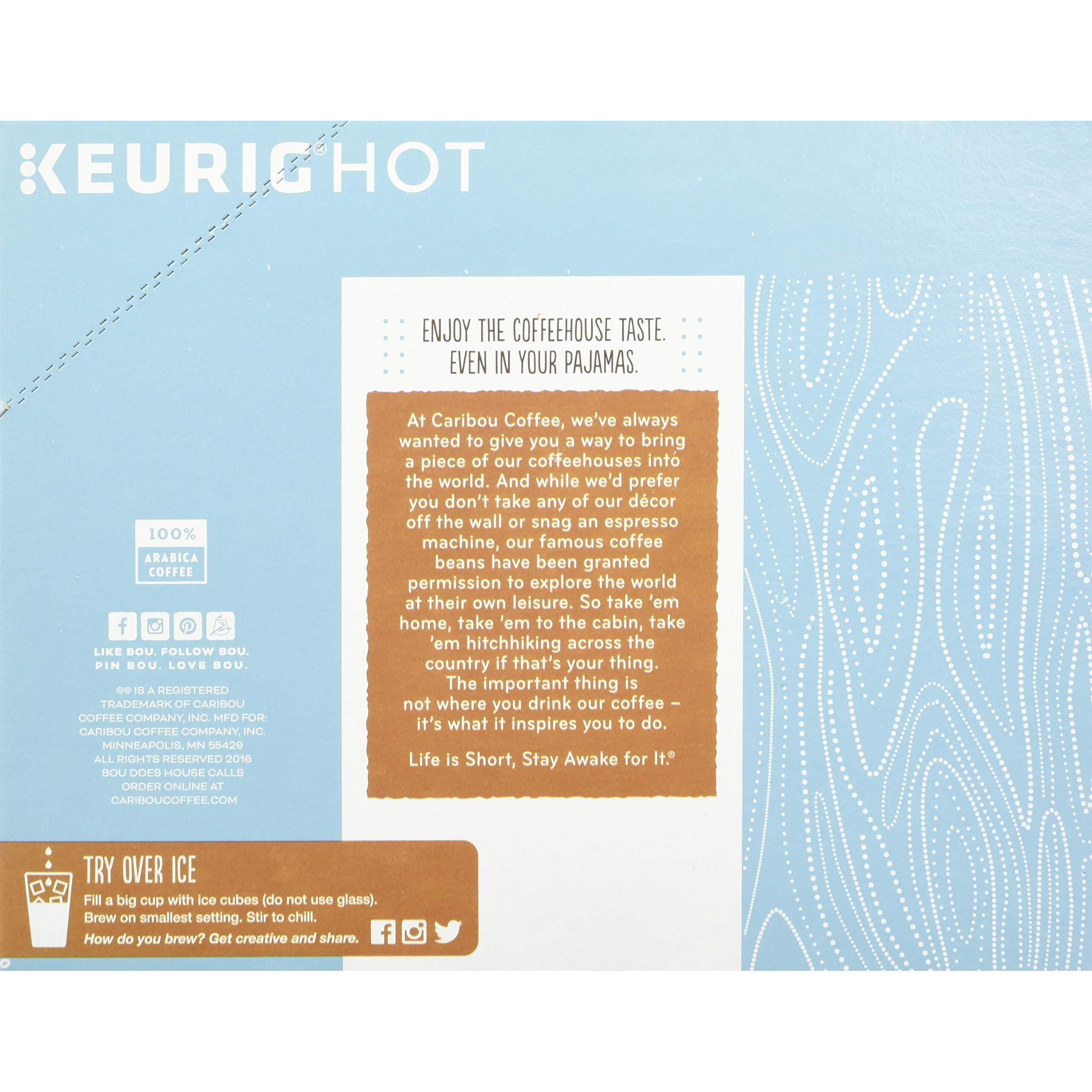 Caribou Coffee Daybreak Morning Blend, K-Cups For Keurig Brewers, 24 Count (Pack Of 4)