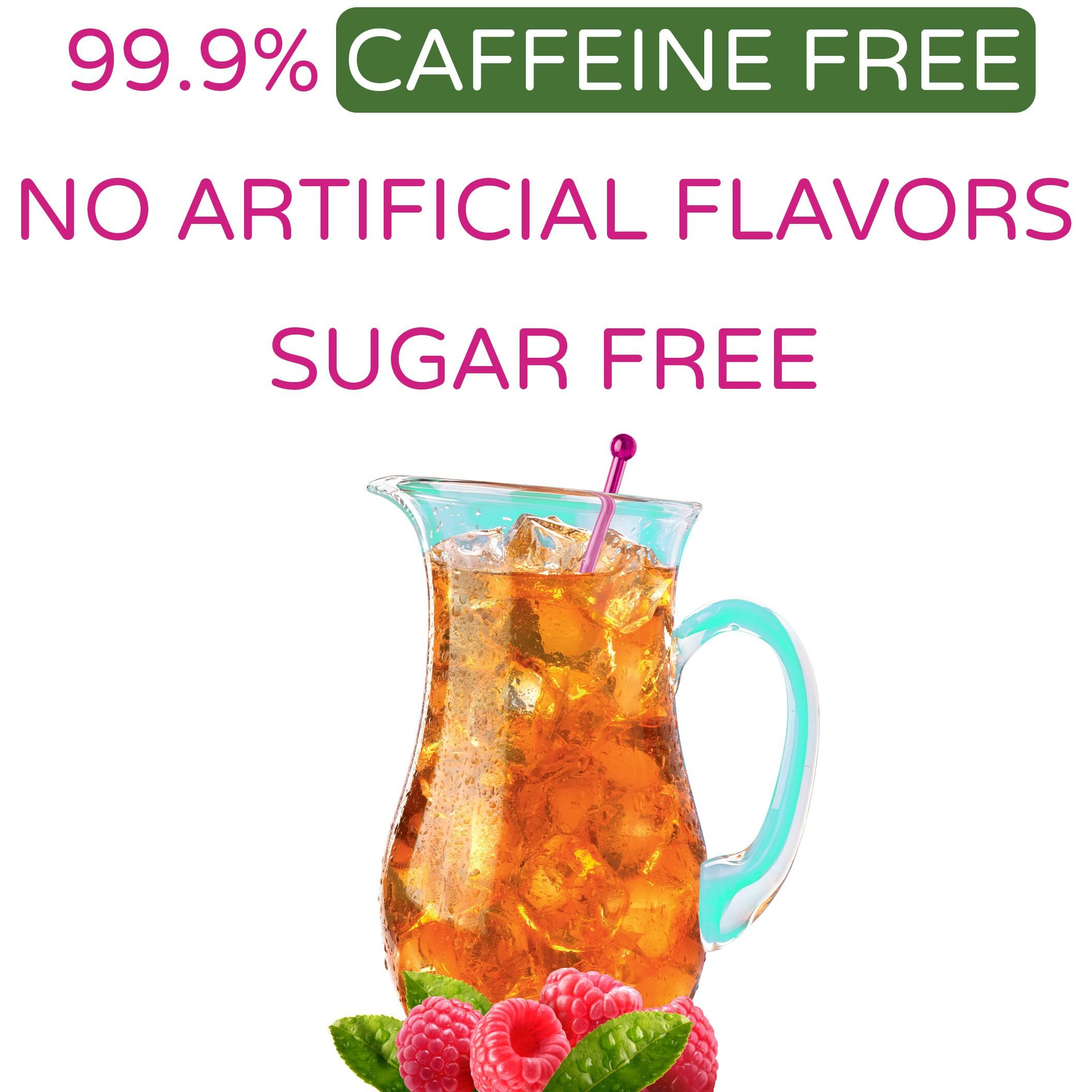 Crystal Light Sugar-Free Raspberry Ice Low Calories Powdered Drink Mix 6 Count(Pack Of 12)