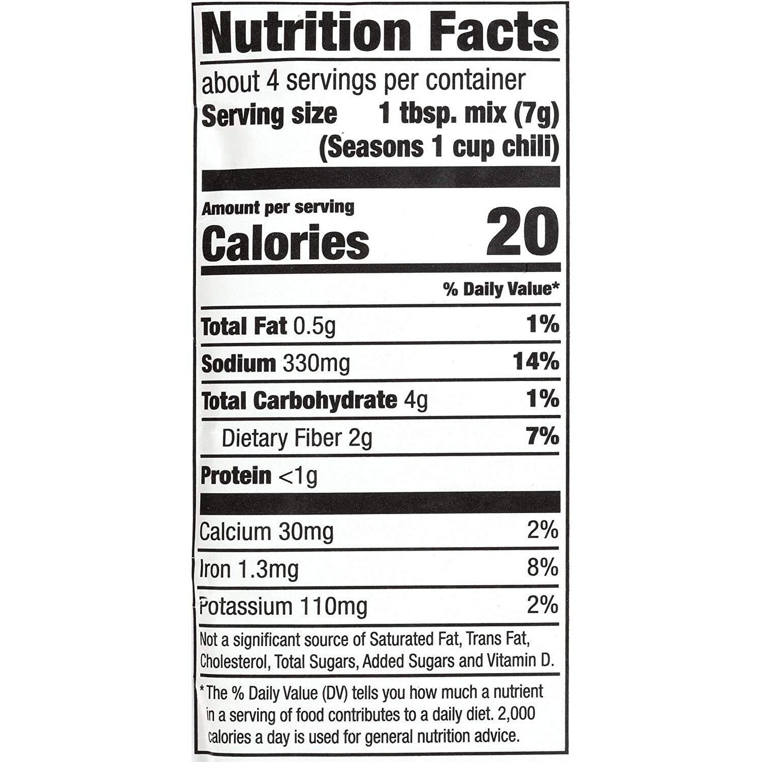 Mccormick Gluten-Free Chili Seasoning Mix 1Oz (3 Pack)