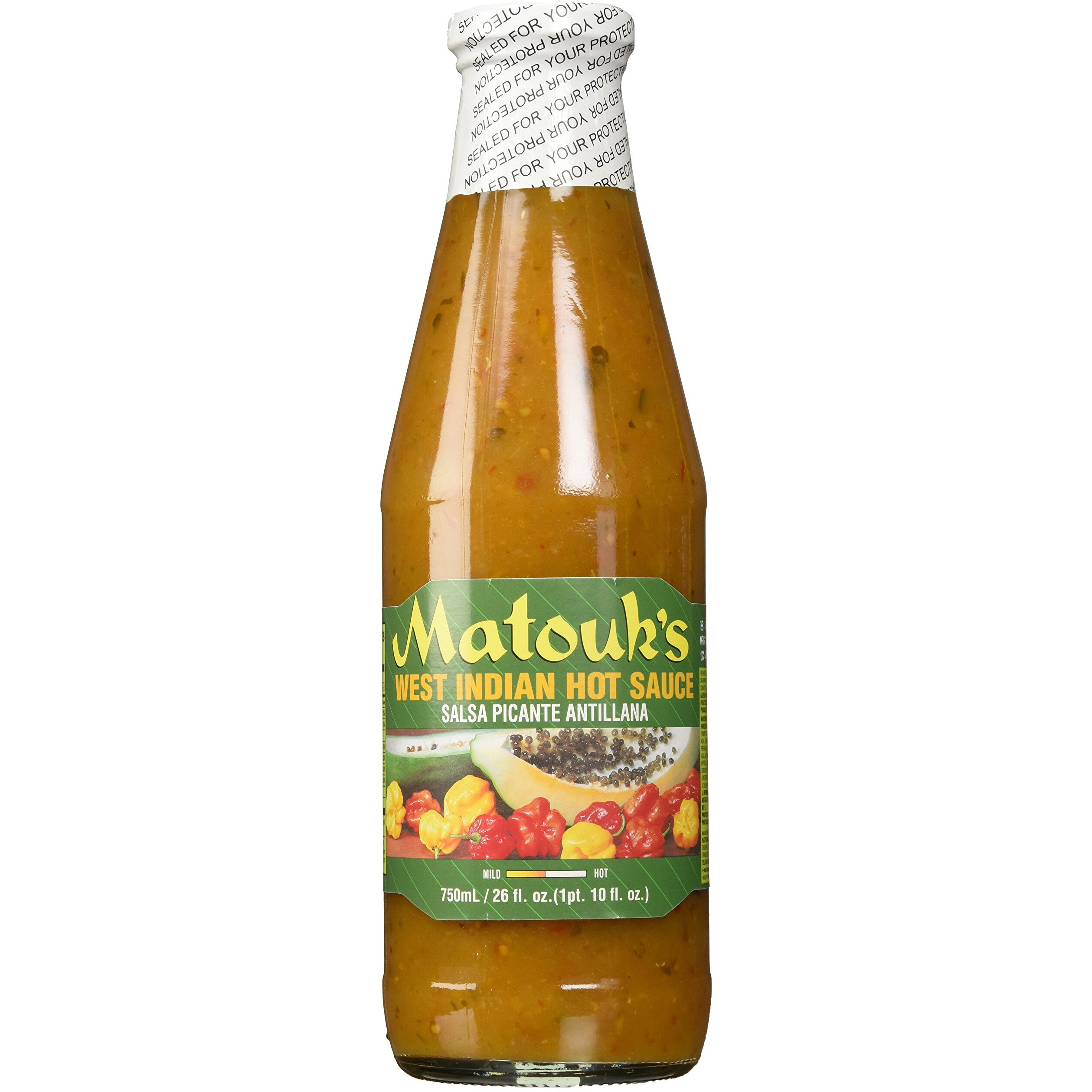 Matouk's West Indian Hot Sauce, 26 Ounce