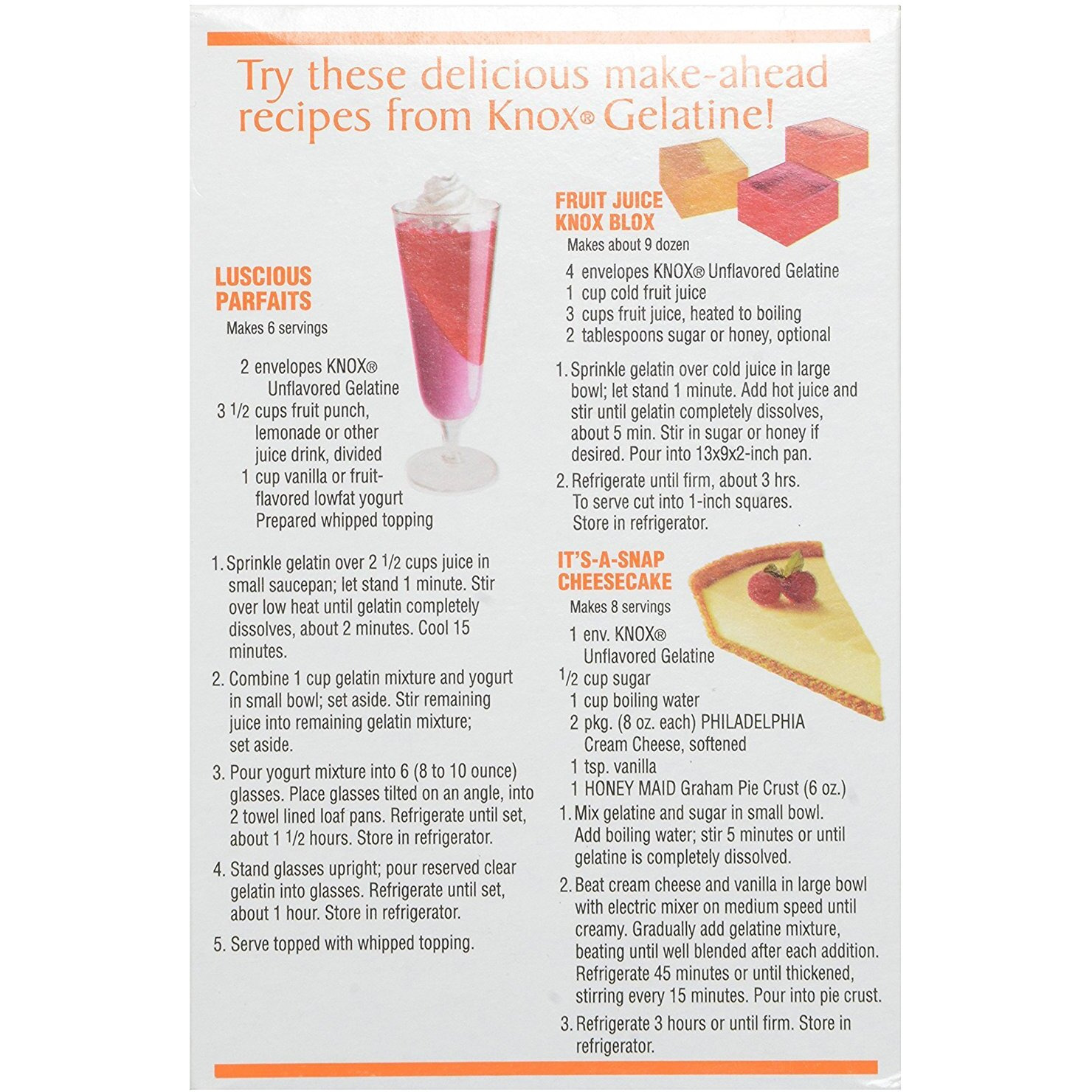Knox Original Unflavored Gelatin (32 Ct Packets)