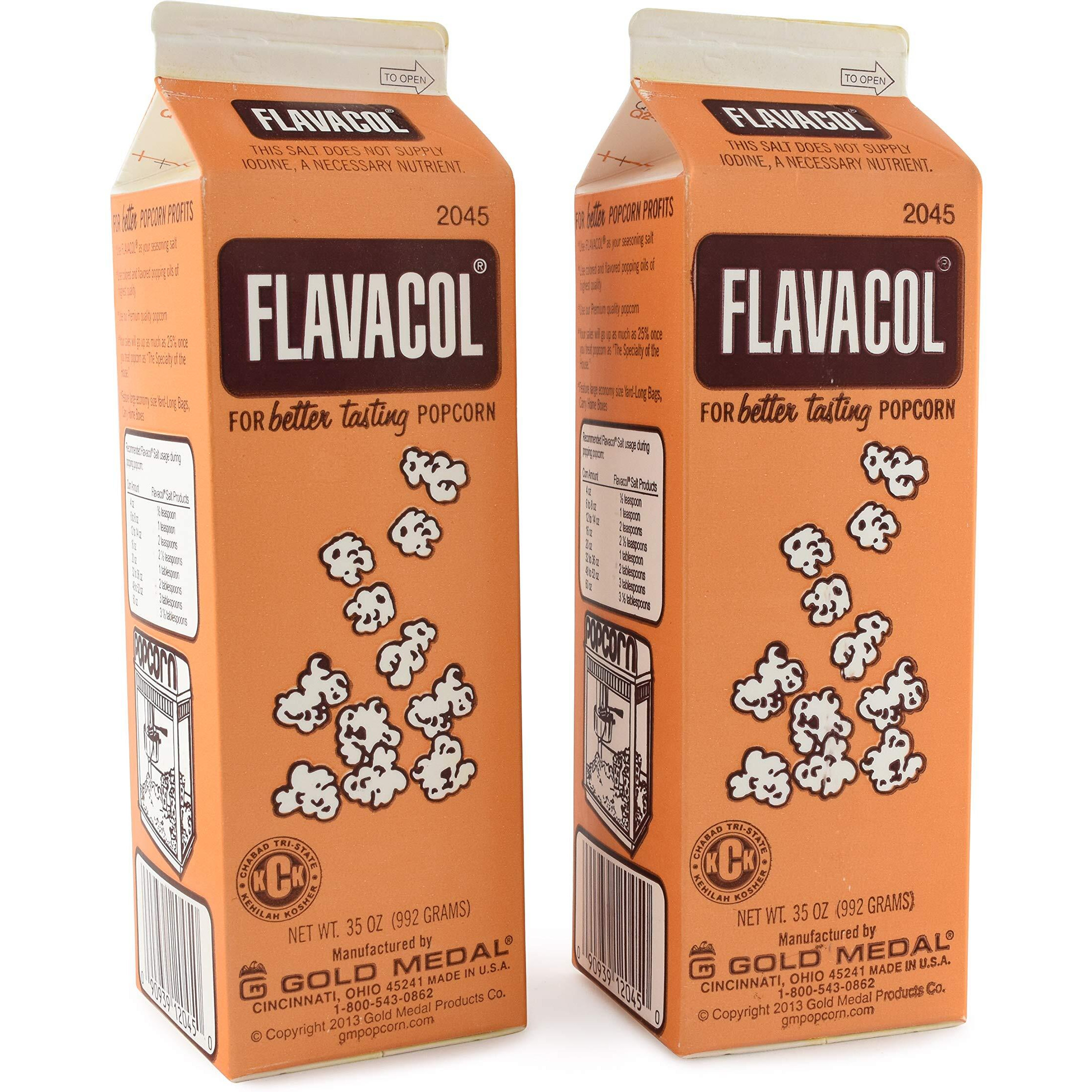 Gold Medal Products 2045 Flavacol Seasoning Popcorn Salt 35 Oz(Pack Of 2)