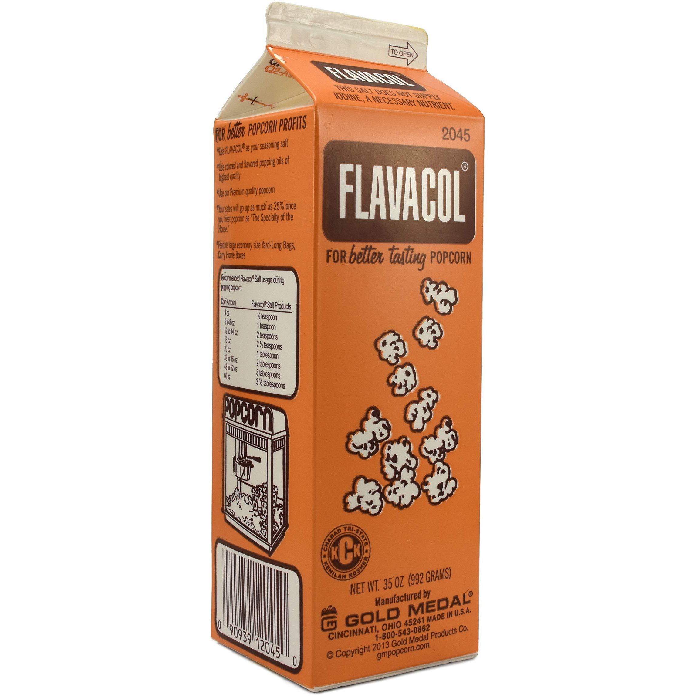 Gold Medal Products 2045 Flavacol Seasoning Popcorn Salt 35 Oz(Pack Of 2)