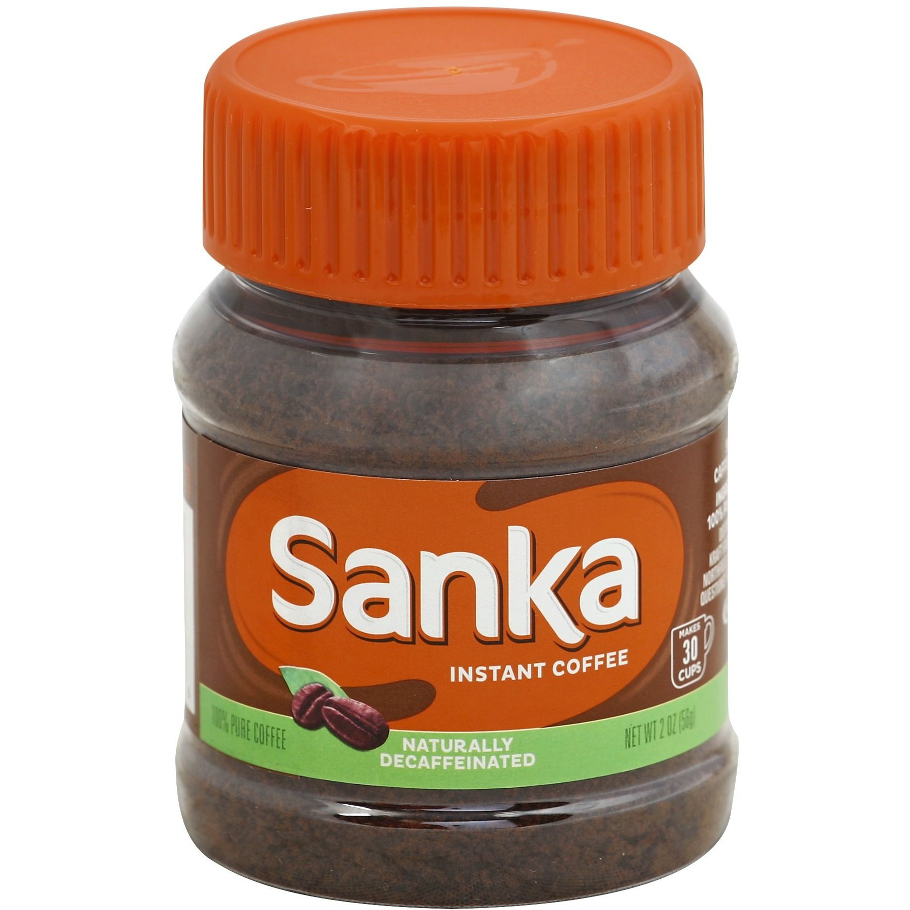 Sanka Instant Coffee, 2 Ounce