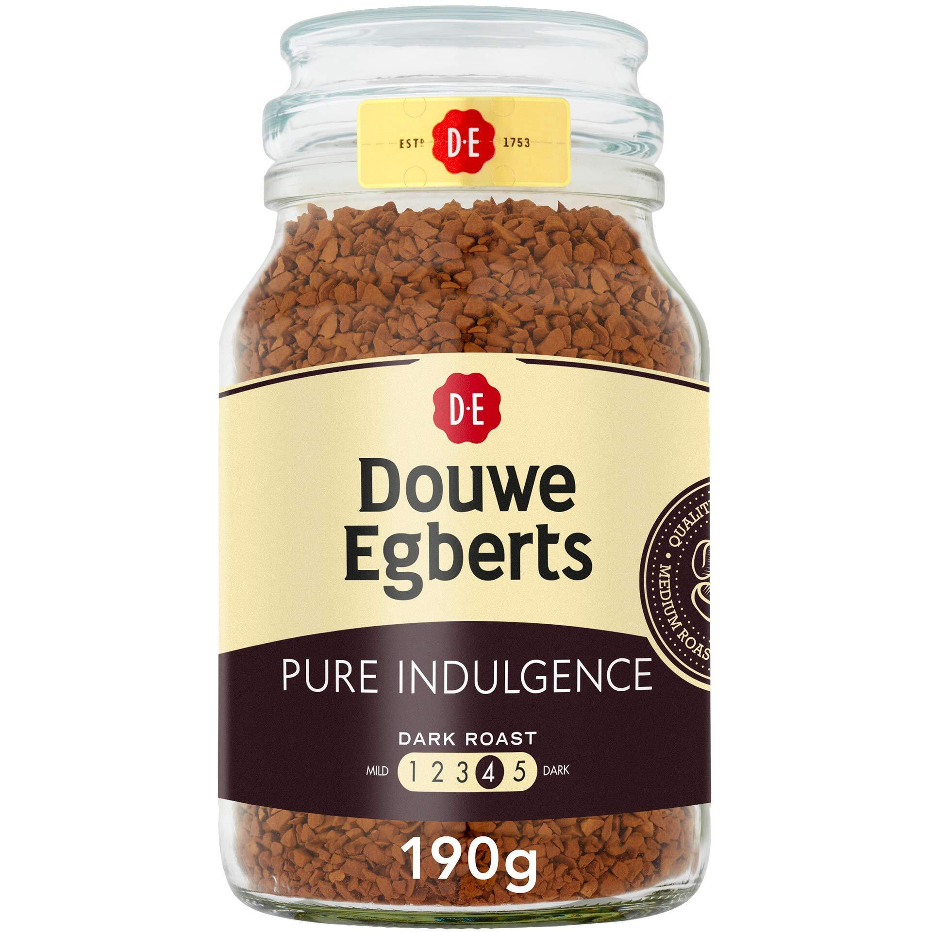Douwe Egberts Pure Indulgence Instant Coffee In Jar, Dark Roast, 6.7-Ounce, 190 Gram
