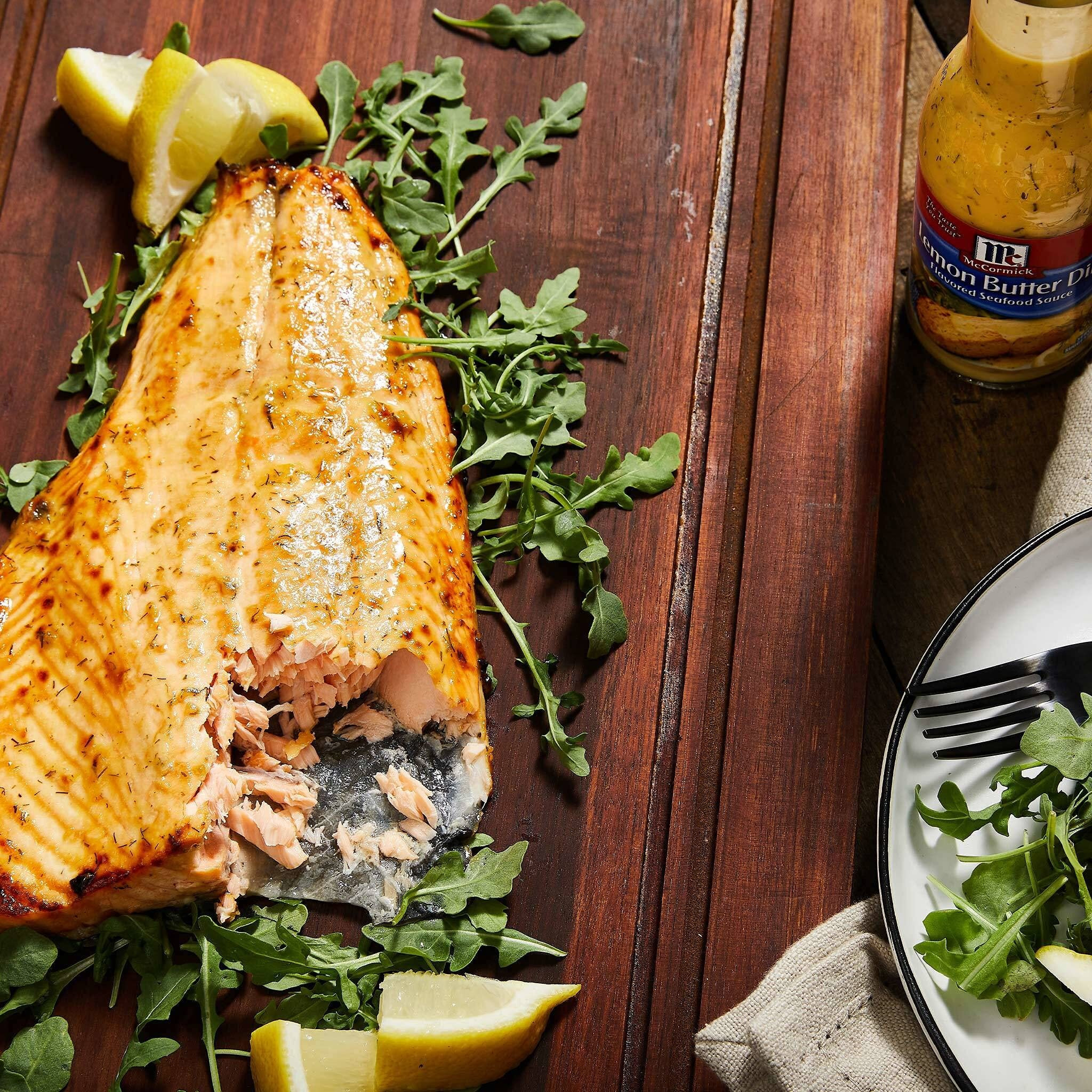 Mccormick Lemon Butter Dill Flavored Seafood Sauce, 8.4 Oz (Pack Of 6)