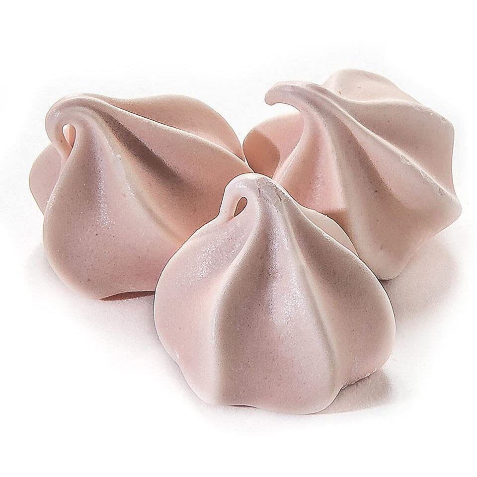 Krunchy Melts Original Meringue Cookies | Strawberry Flavor | Only 80 Calories Per Serving | Fat Free, Gluten Free, Dairy Free (4 Oz)