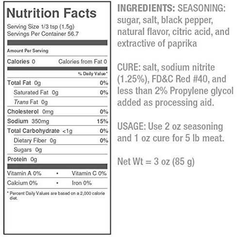 Lucky Jerky Peppered Diy Jerky Seasoning Kits - Seasons 20Lbs Of Meat
