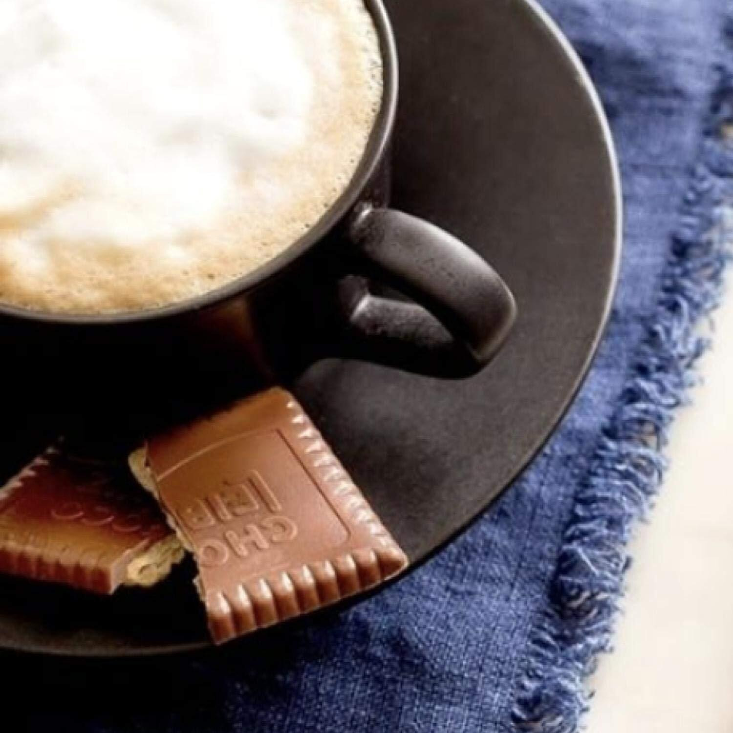 Bahlsen Choco Leibniz Milk Cookies - Leibniz Butter Biscuits Topped With A Thick Layer Of European Chocolate -4.4 Ounce (Pack Of 2)