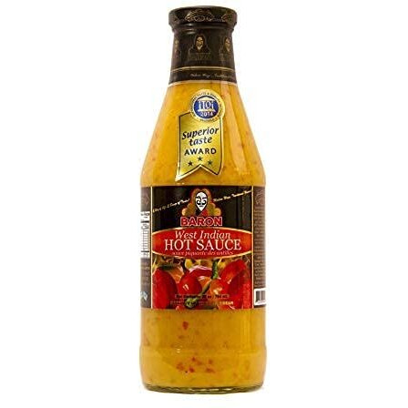 Baron West Indian Hot Sauce - 28 Fl.Oz