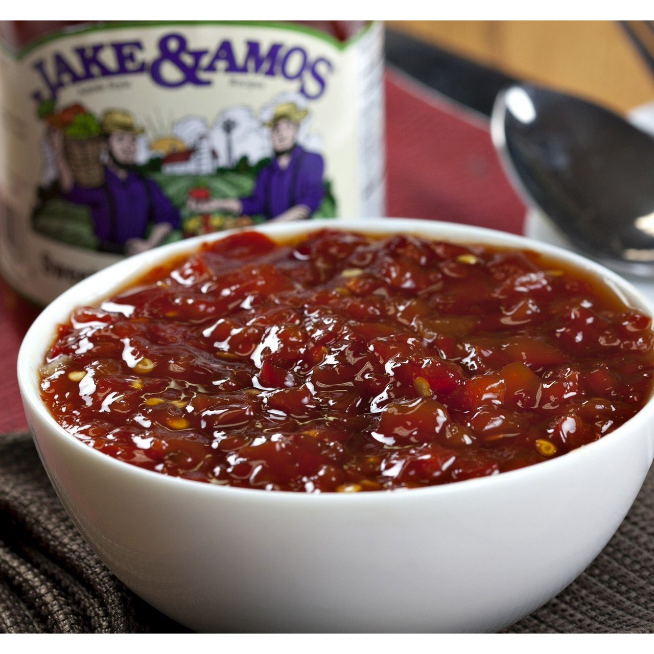 Jake & Amos Sweet & Hot Pepper Relish / 2 - 16 Oz. Jars