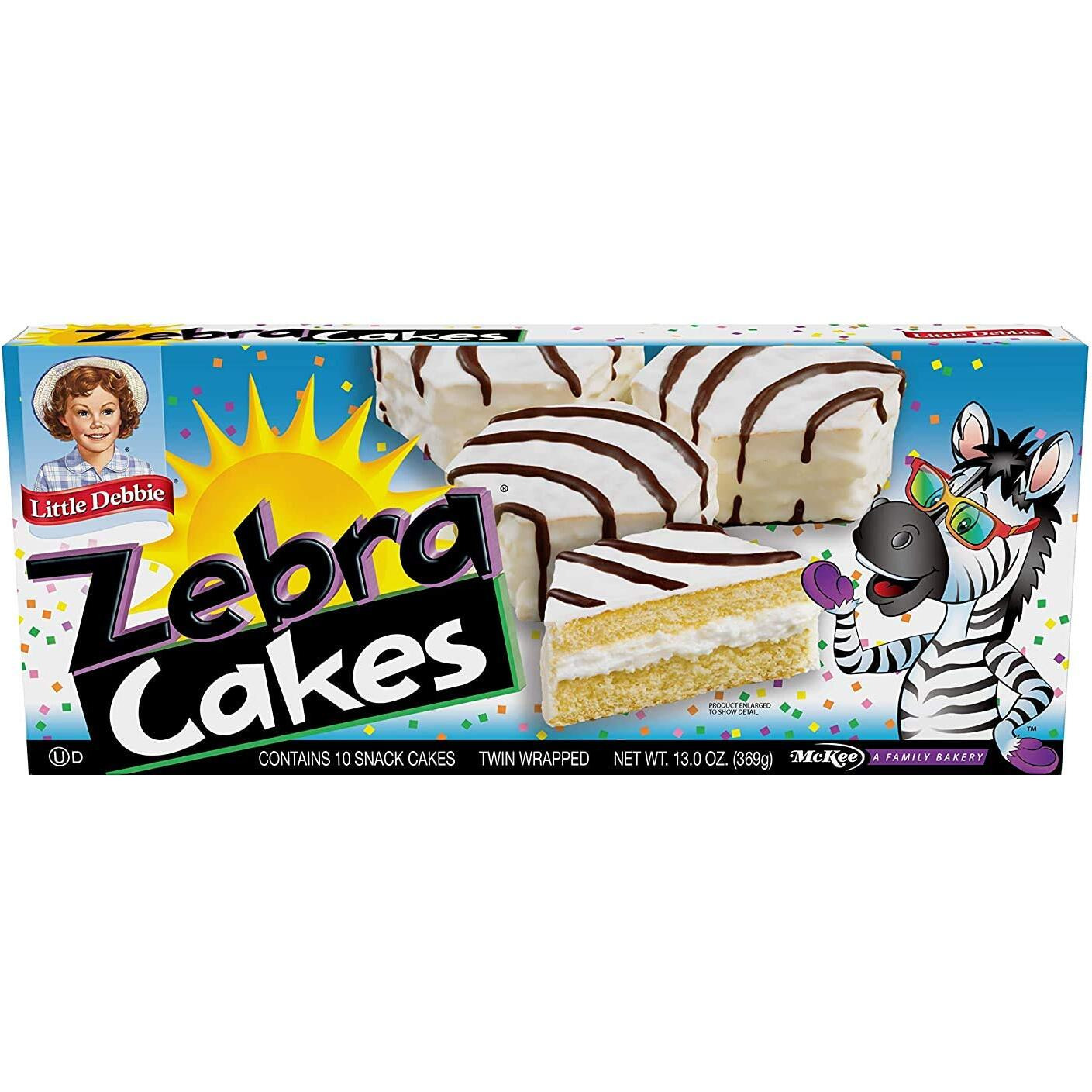 Little Debbie Zebra Cakes, 60 Twin-Wrapped Cakes (6 Boxes)