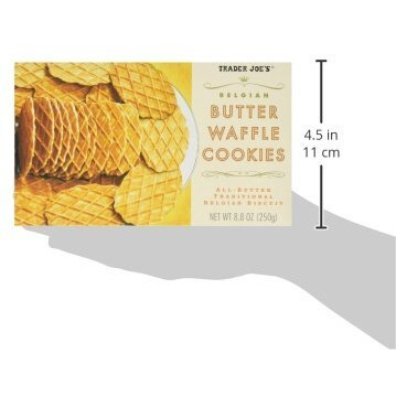 Trader Joe's Belgian Butter Waffle Cookies,8.8 Ounce (Pack Of 4)