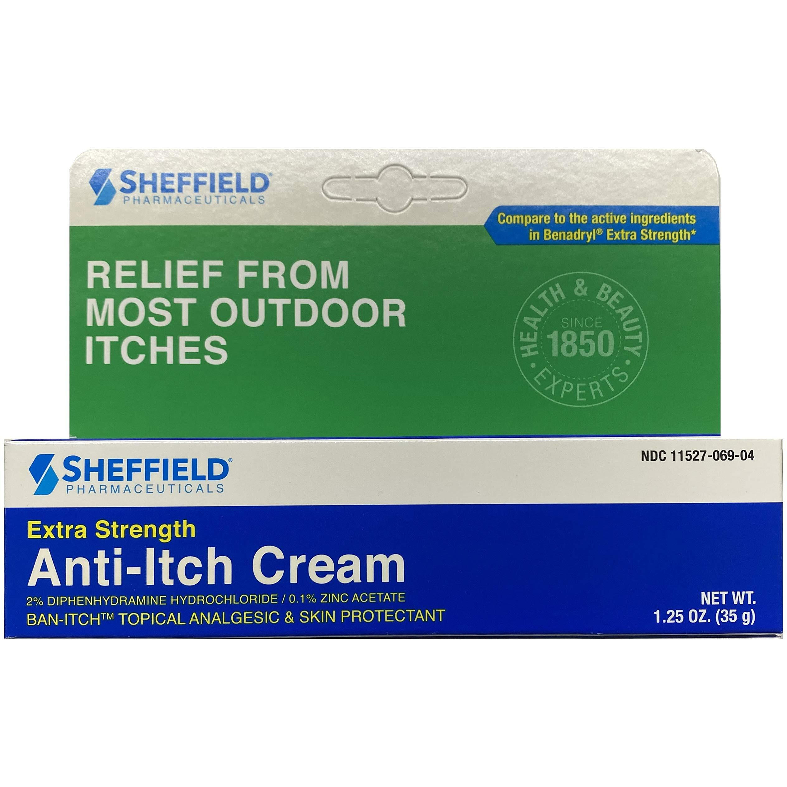Dr. Sheffield's Anti-Itch Cream With Histamine Blocker - 1.25 Oz. (4)