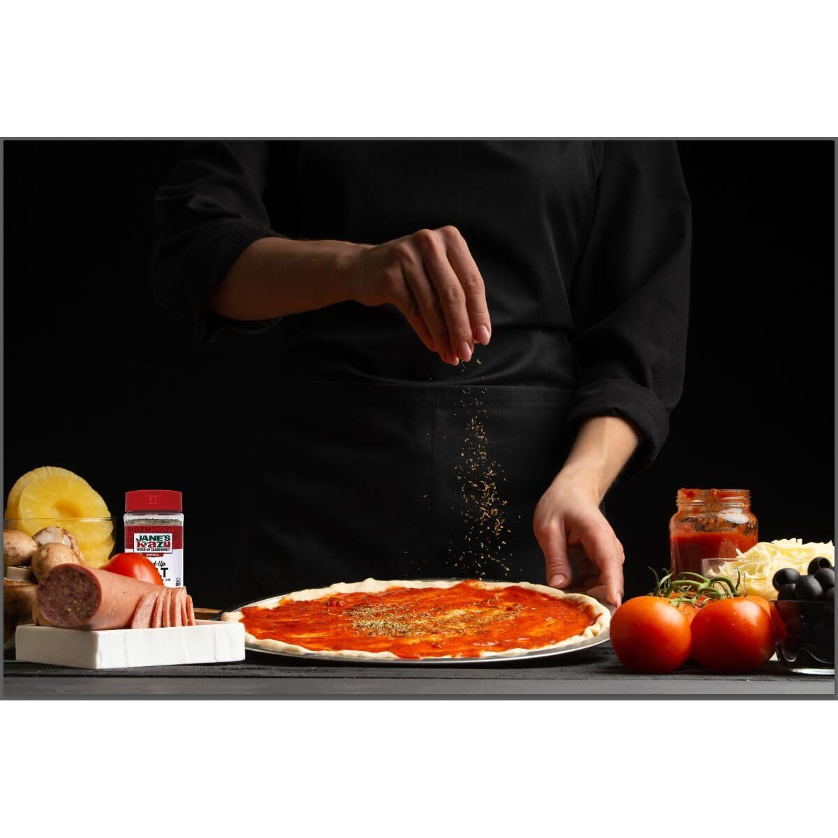 Jane's Krazy Mixed Up Seasonings Variety Pack Of 3 - Mixed-Up Salt Pepper And Garlic