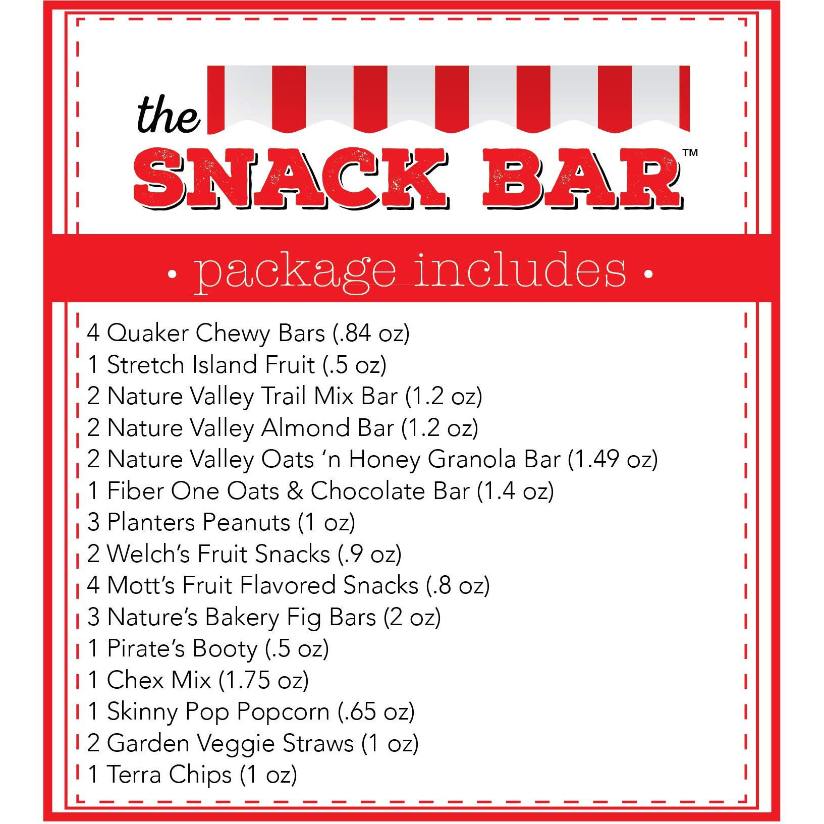 Healthy Snack Care Package (30 Count) A Gift Crave Box With A Variety Of Healthy Snack Choices - Great For Office, College Military, Work, Students Holiday Gifts.