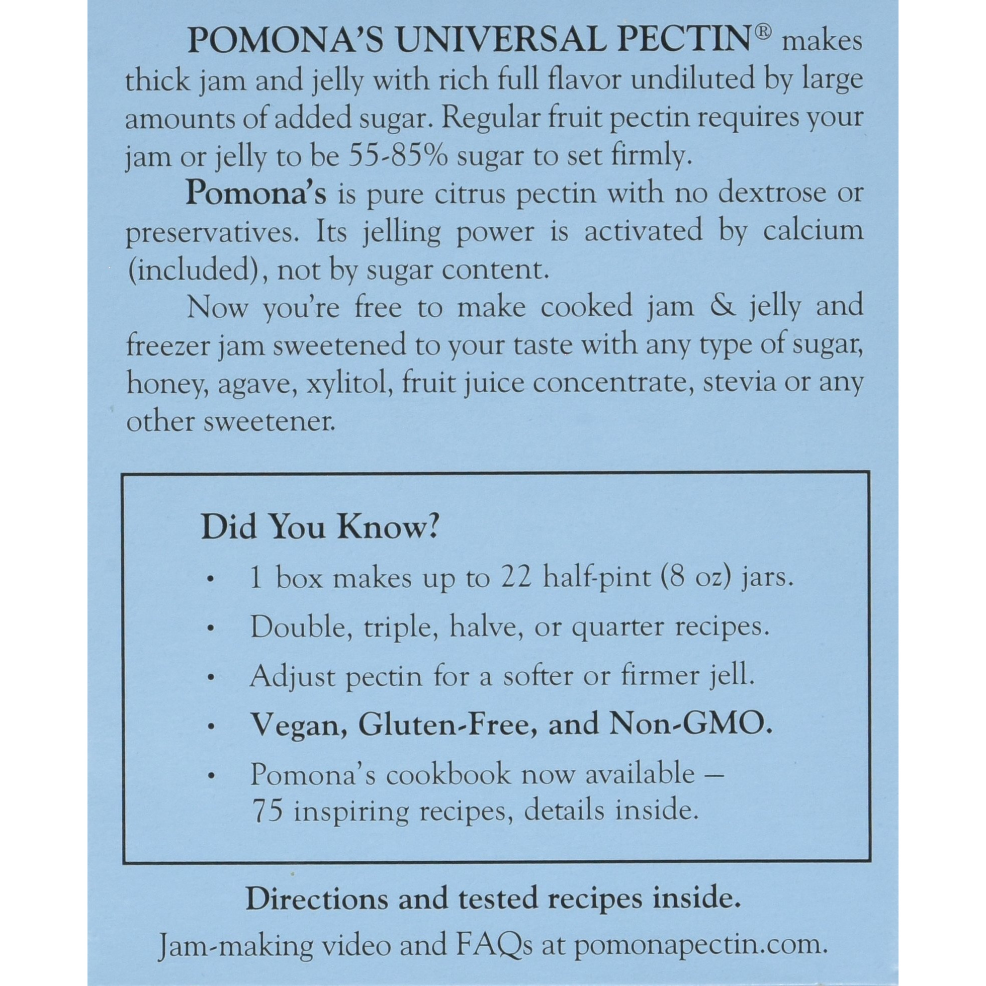 Pomonas Pectin Universal 1.1 Ounce (Pack Of 3)